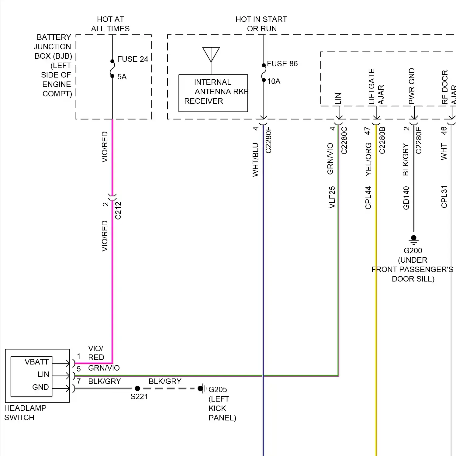 demo - Warning systems circuit (1 of 2) Warning systems circuit (1 of 2)