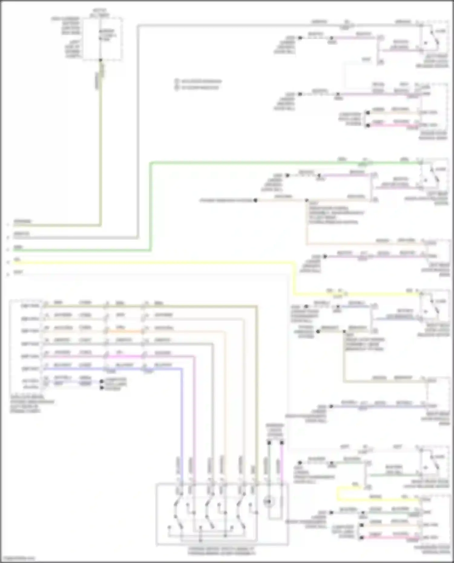 Wiring diagram blk/grn for Ford Escape III facelift (2015-2019) (10 of 55)