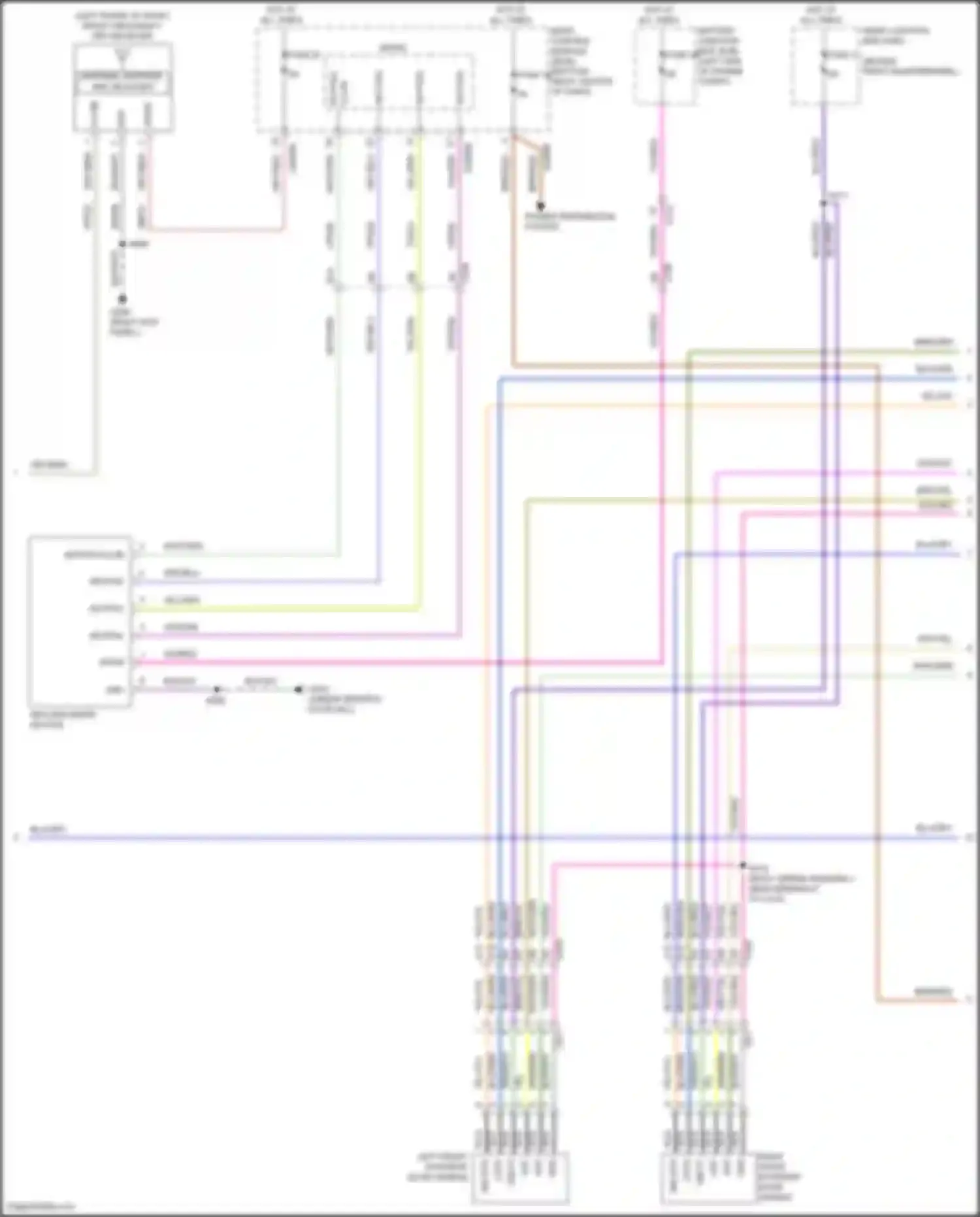 Wiring diagram blk/vio for Ford Escape III facelift (2015-2019) (7 of 32)