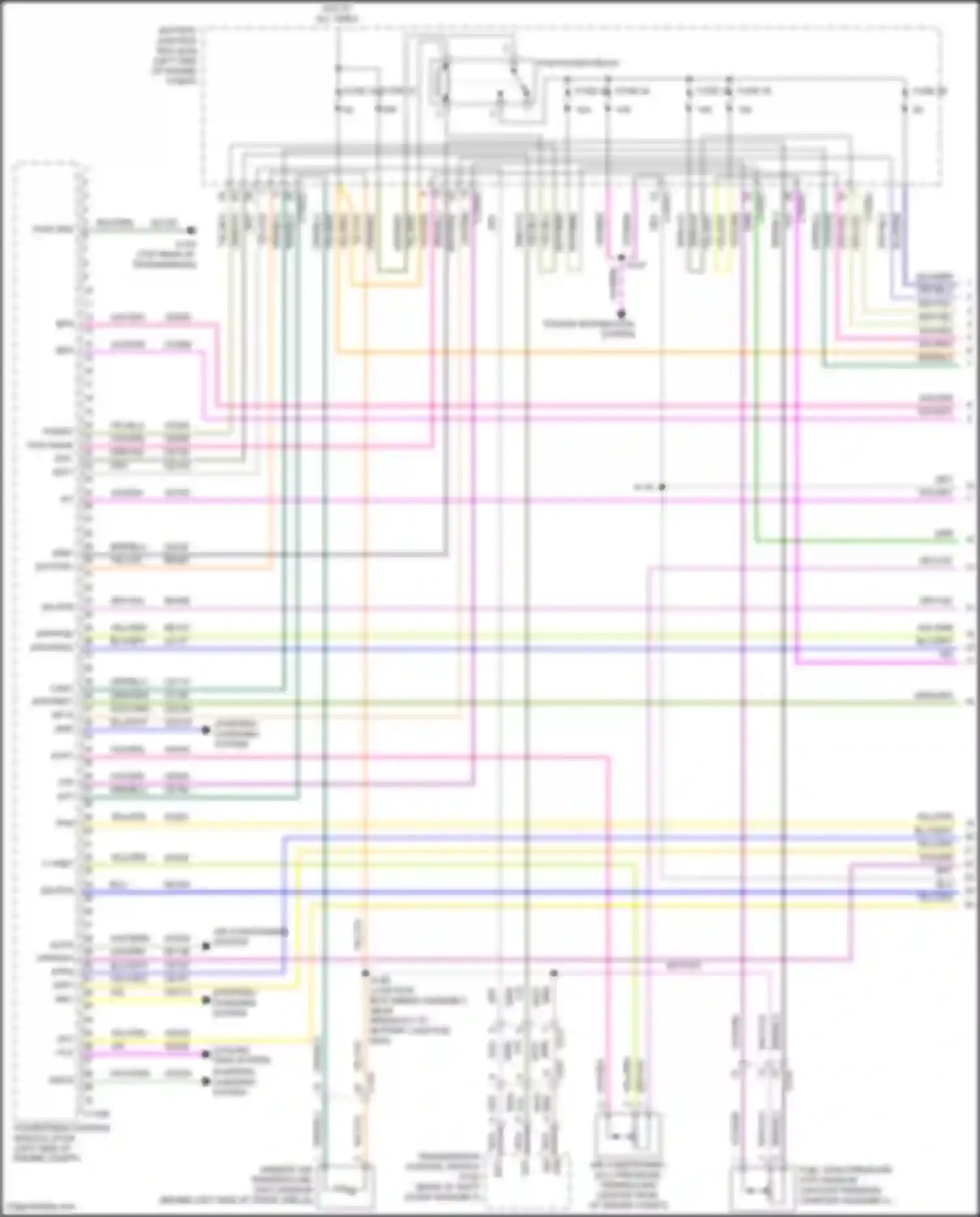 Wiring diagram c-vref for Ford Escape III facelift (2015-2019) (2 of 2)