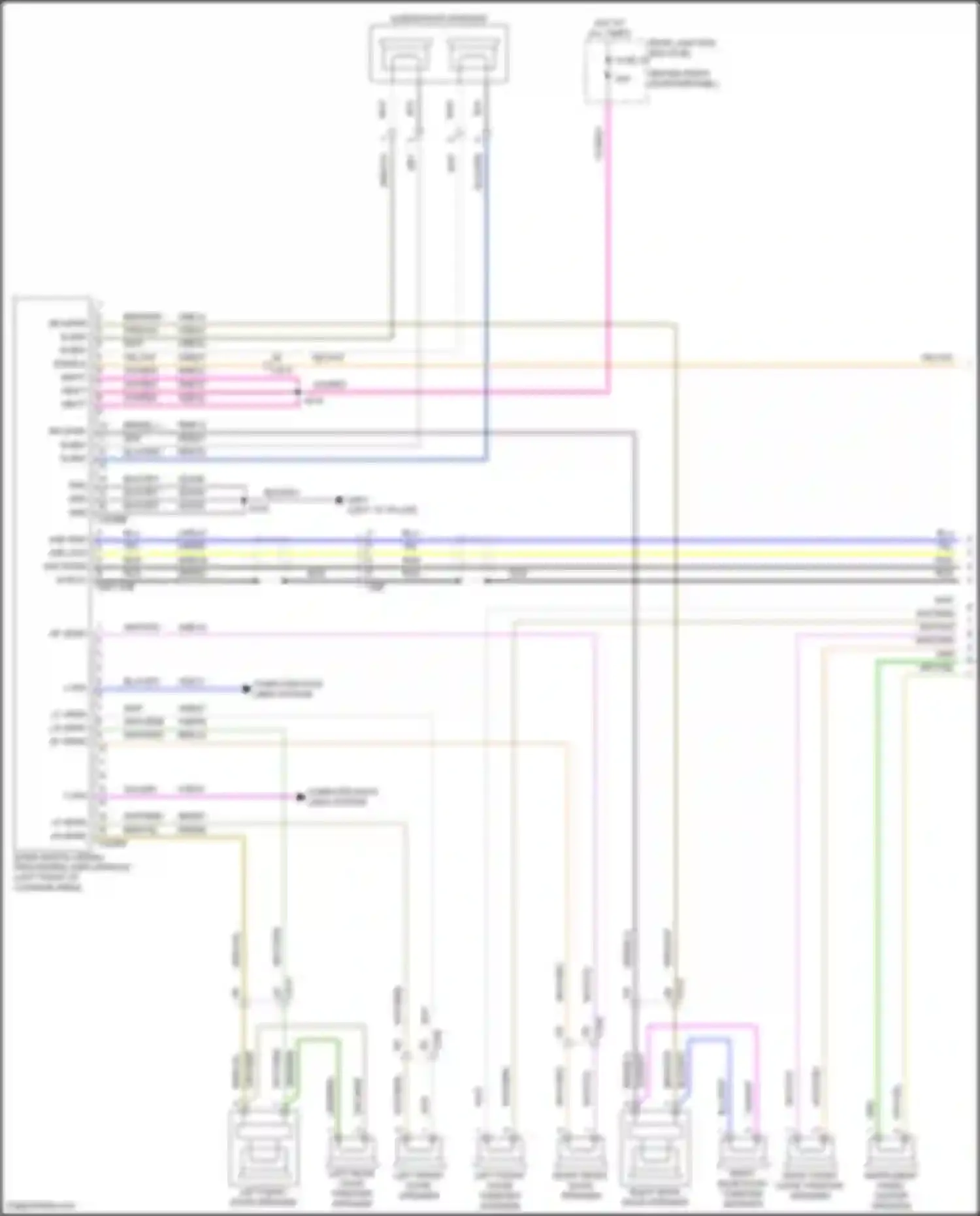 Wiring diagram computer data lines system for Ford Escape III facelift (2015-2019) (7 of 85)