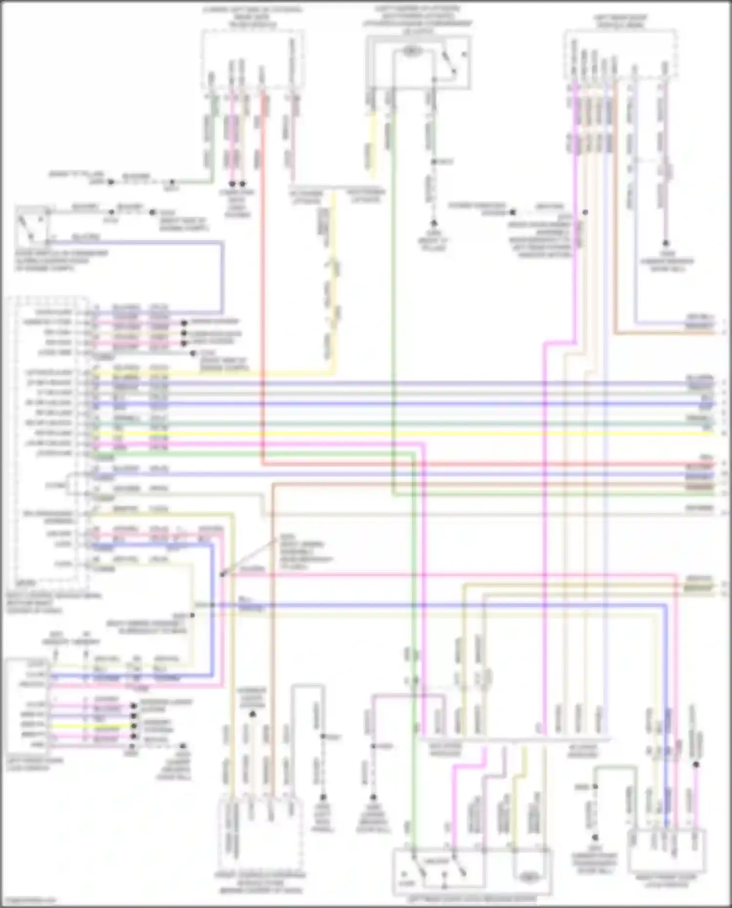 Wiring diagram computer data lines system for Ford Escape III facelift (2015-2019) (23 of 85)