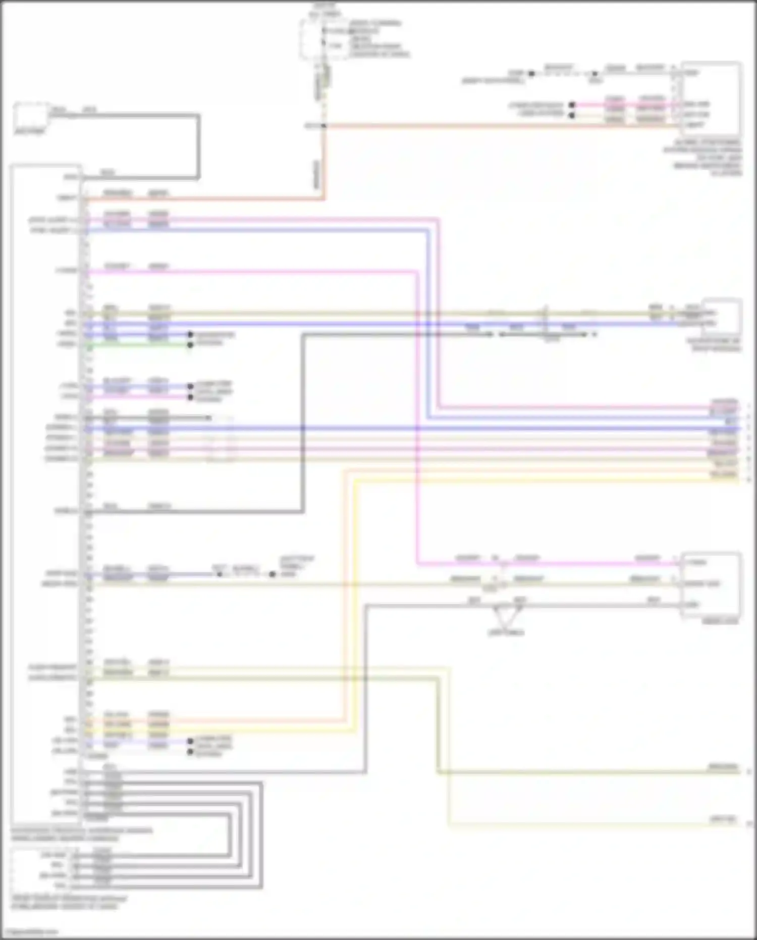 Wiring diagram computer data lines system for Ford Escape III facelift (2015-2019) (59 of 85)