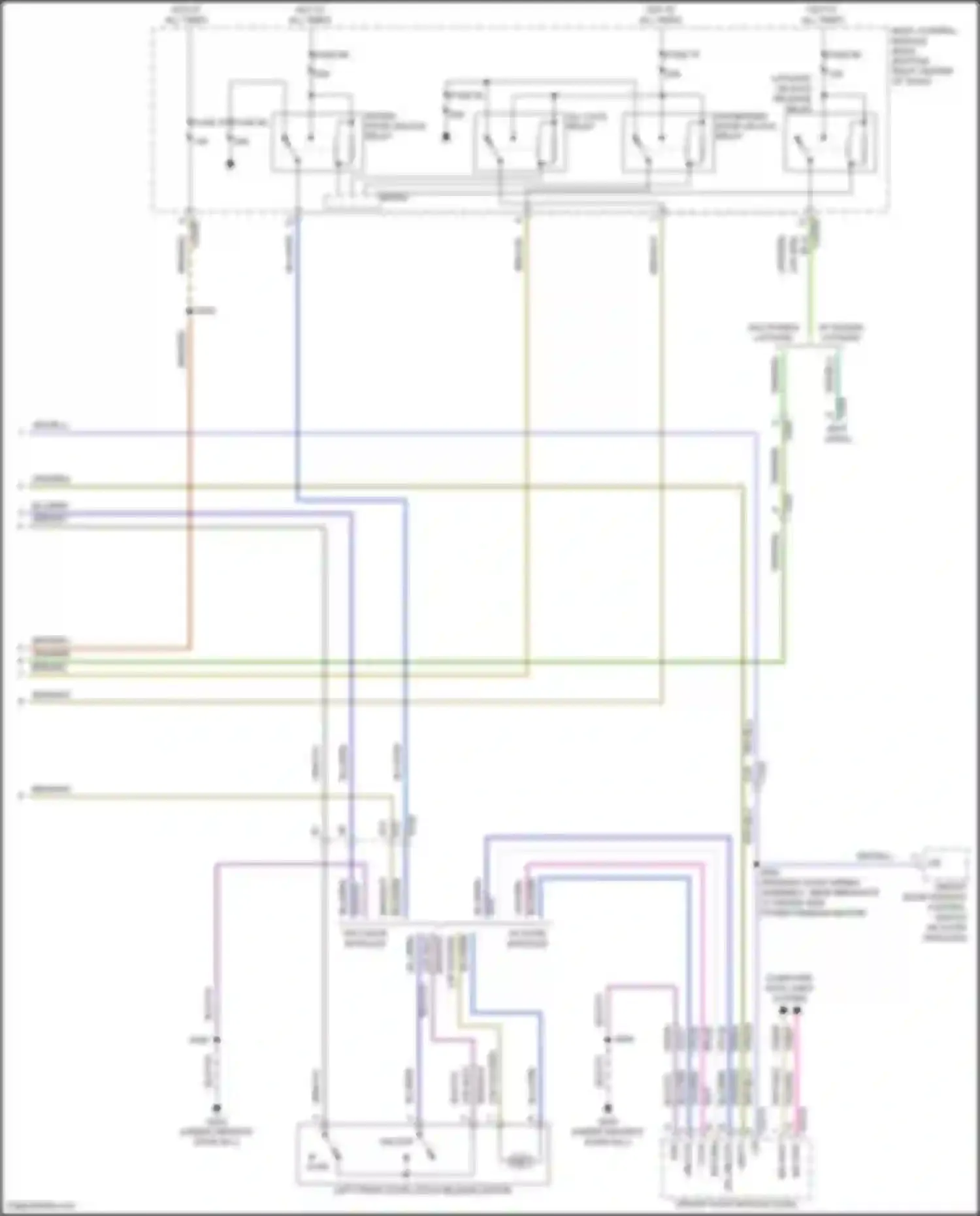 Wiring diagram computer data lines system for Ford Escape III facelift (2015-2019) (25 of 85)