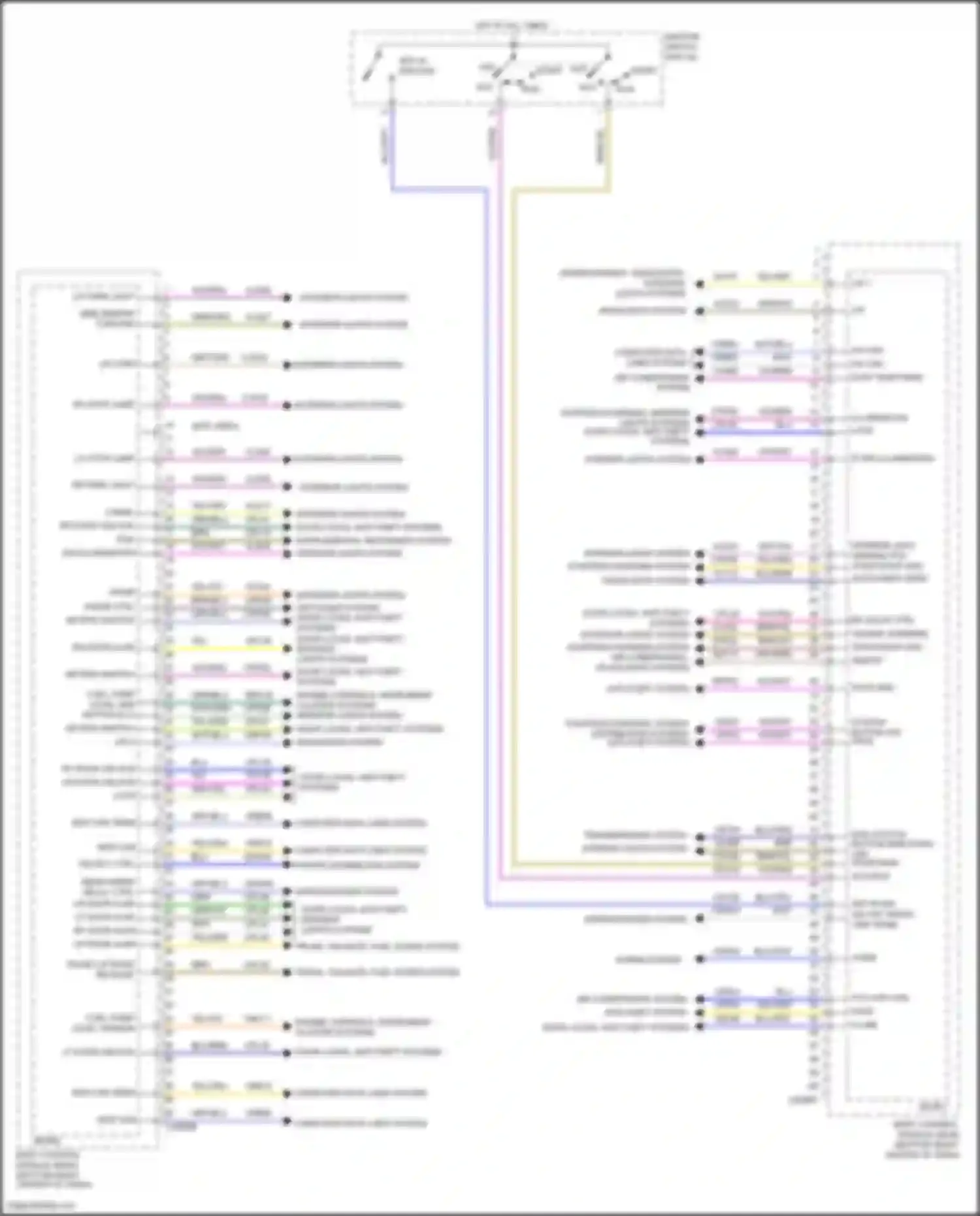 Wiring diagram defogger system for Ford Escape III facelift (2015-2019) (2 of 5)