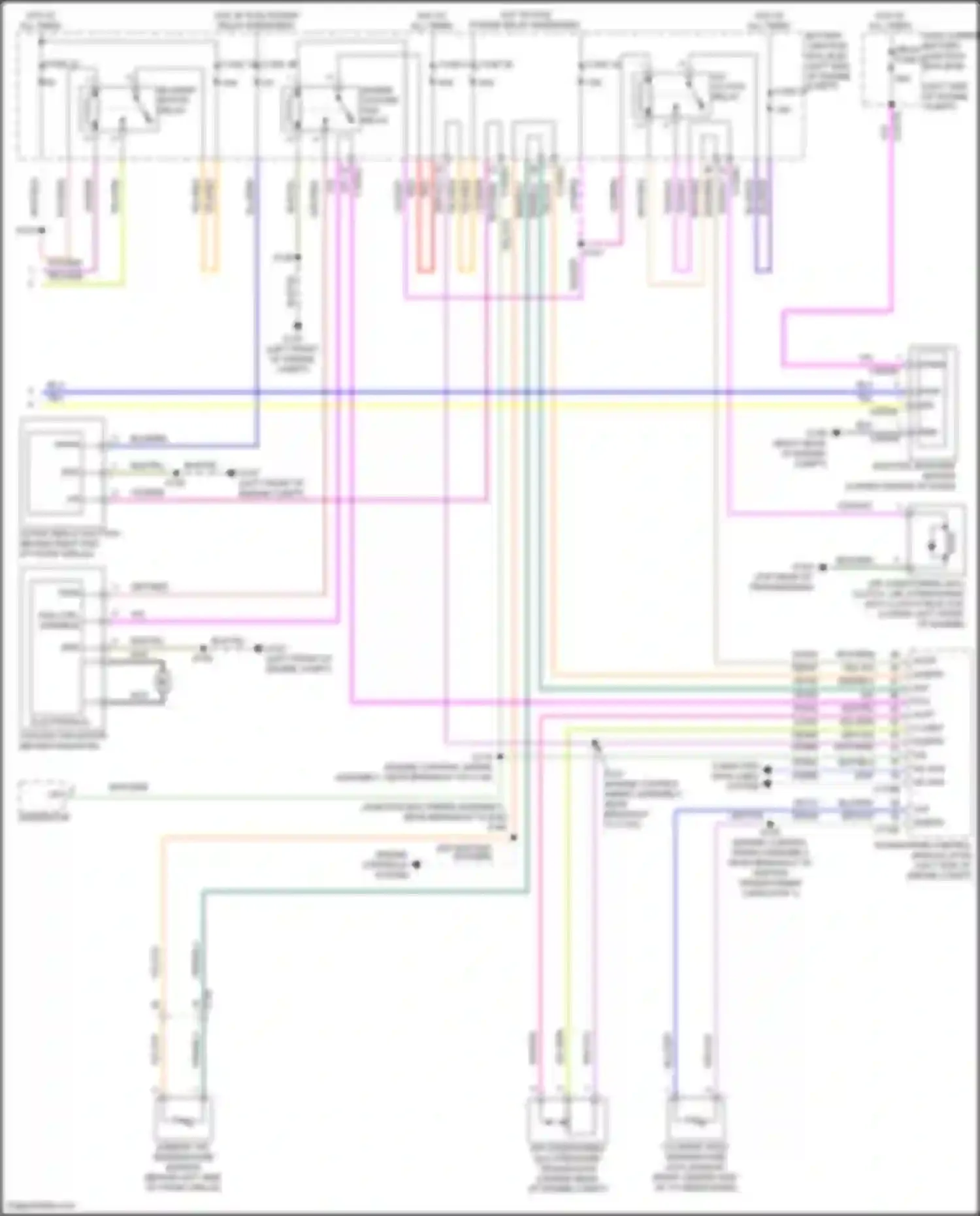 Wiring diagram engine controls system for Ford Escape III facelift (2015-2019) (9 of 9)