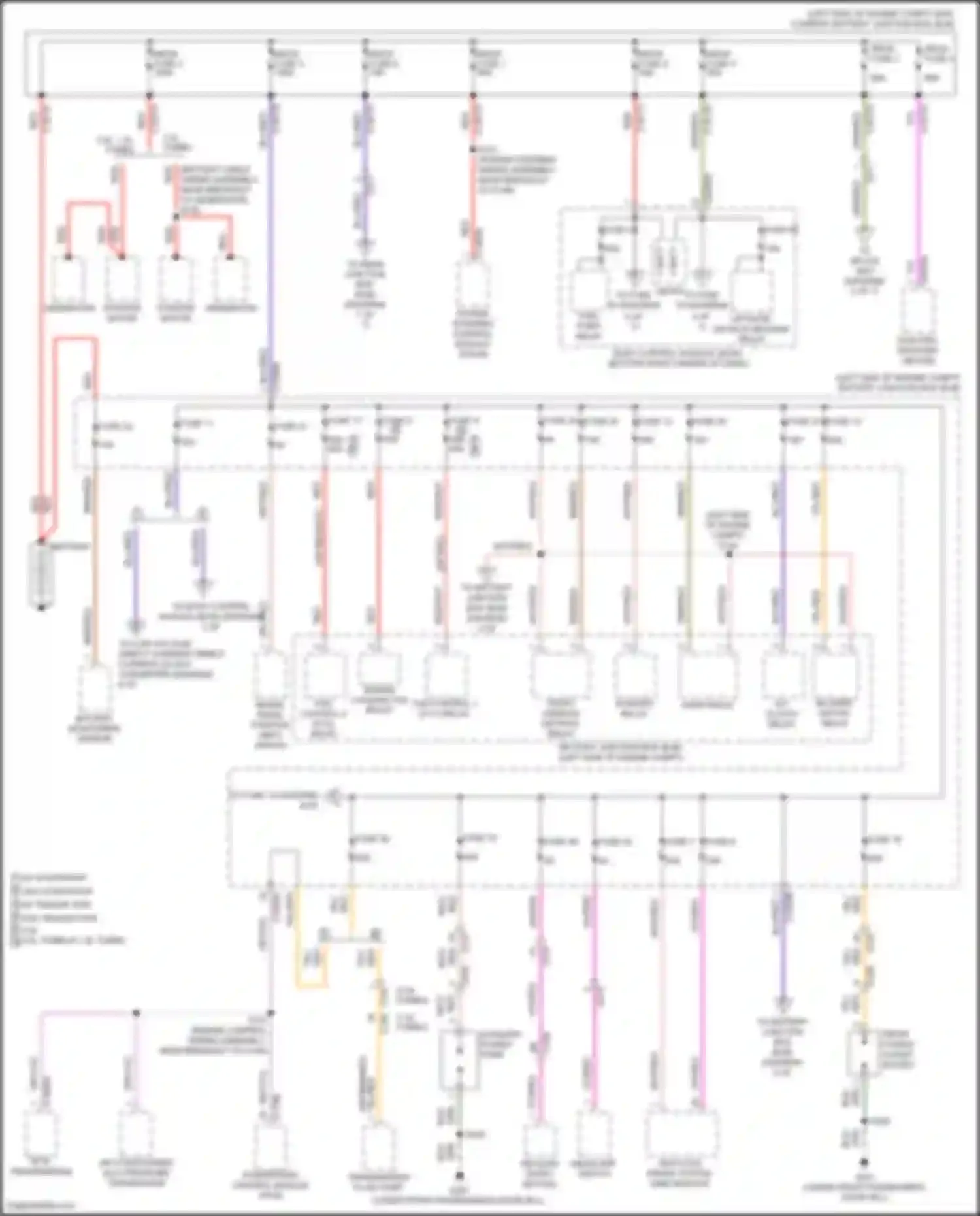 Wiring diagram front window defrost relay for Ford Escape III facelift (2015-2019) (3 of 3)
