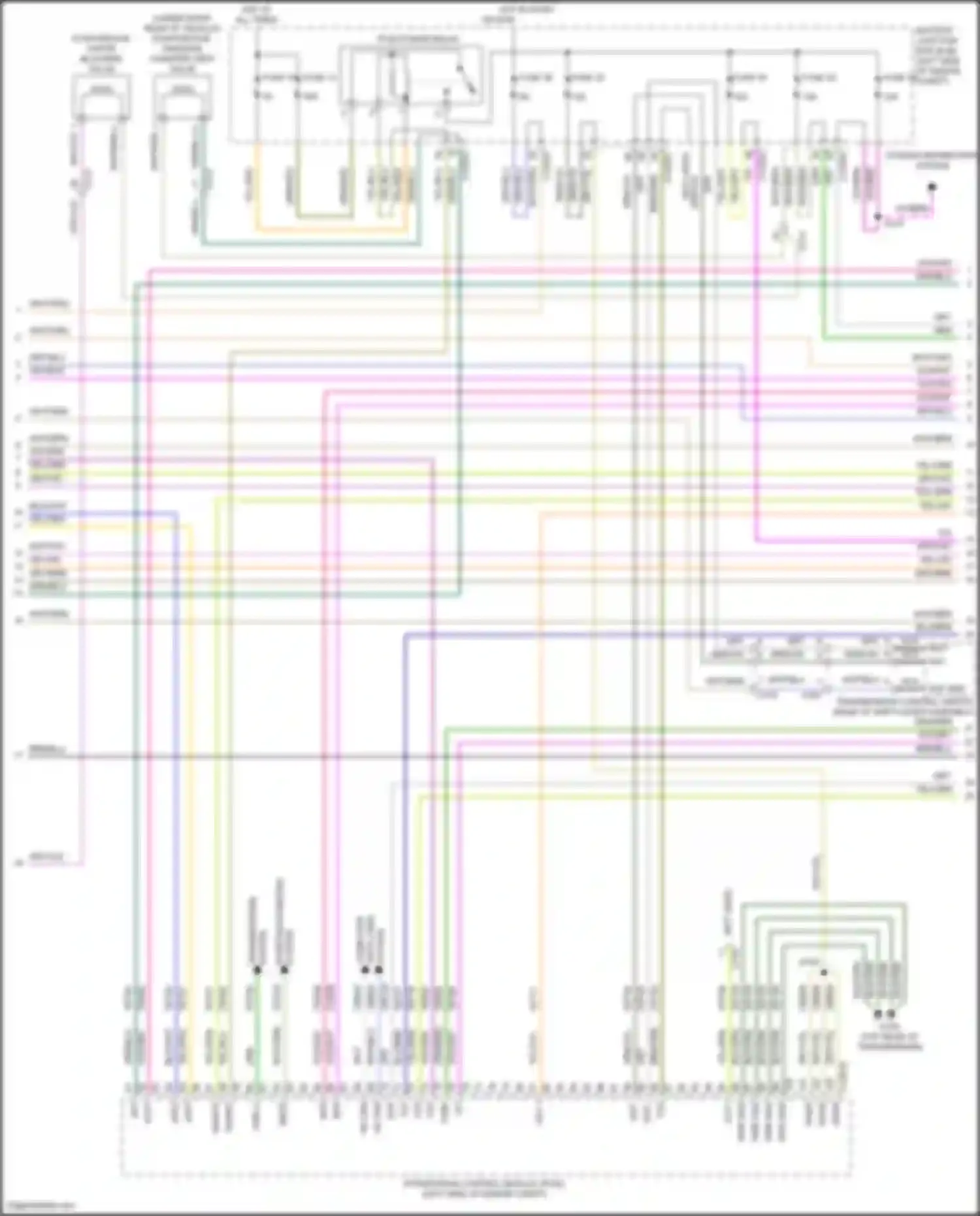 Wiring diagram fuse 12 for Ford Escape III facelift (2015-2019) (3 of 4)