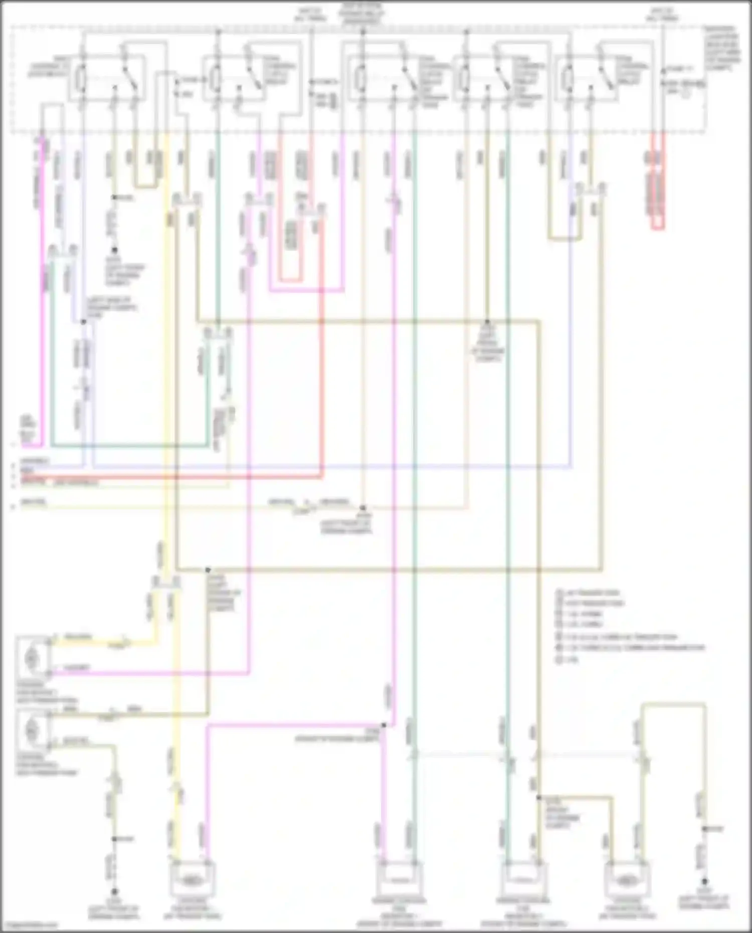 Wiring diagram fuse 9 for Ford Escape III facelift (2015-2019) (2 of 8)