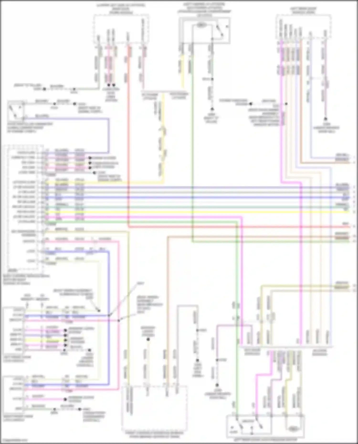 Wiring diagram logic gnd for Ford Escape III facelift (2015-2019) (5 of 12)