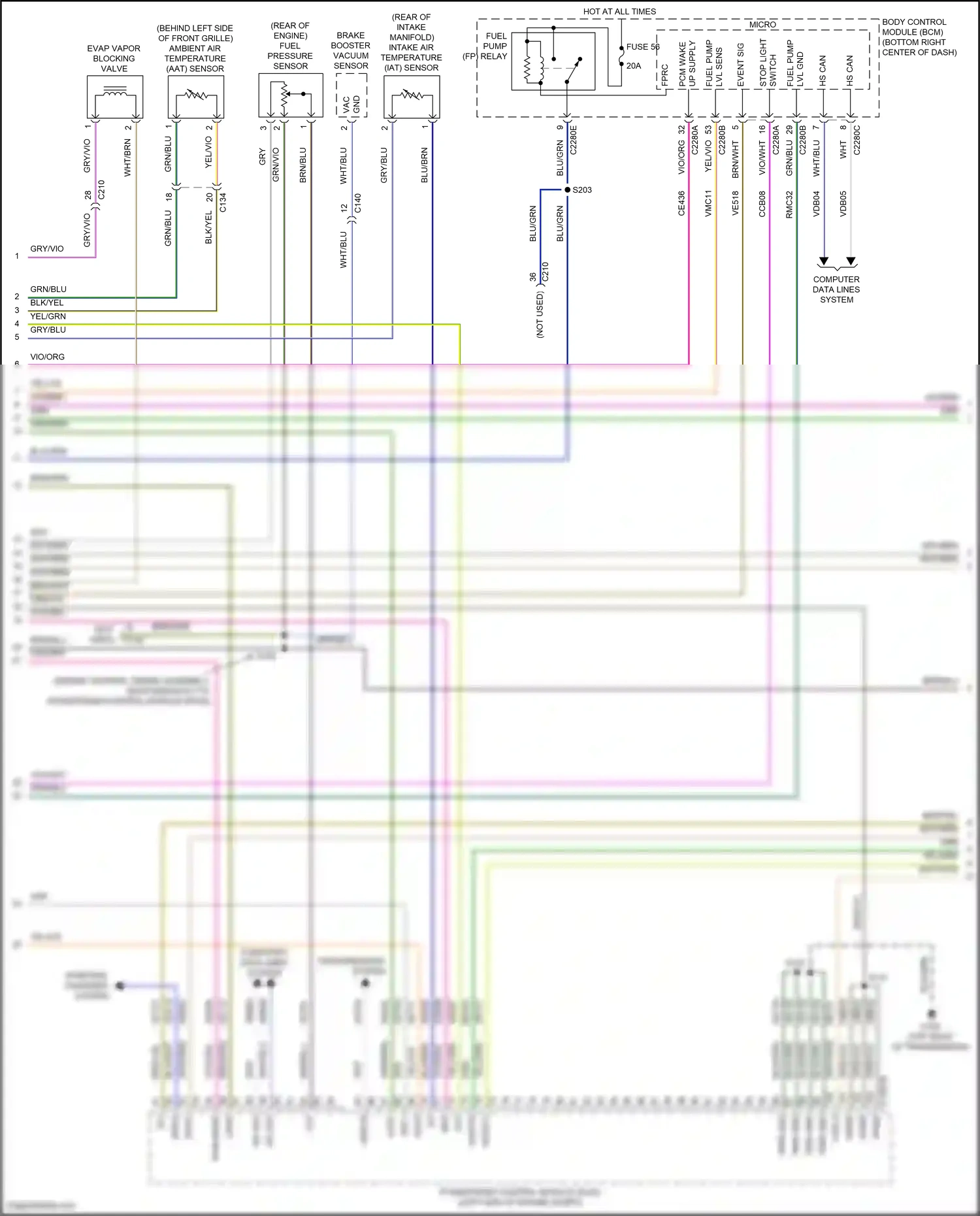 Ford Escape III facelift (2015-2019) micro - wiring diagram  (50 of 52)