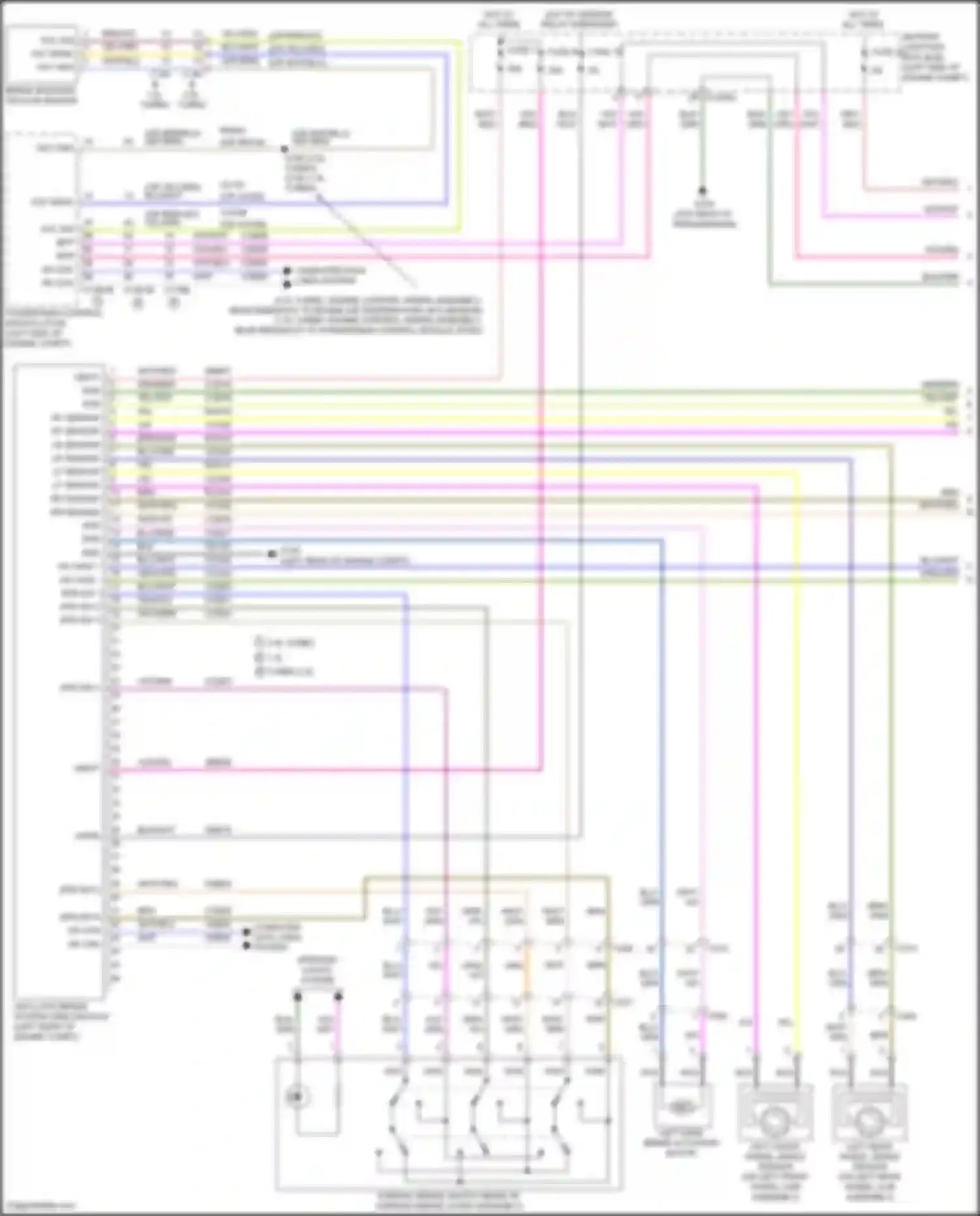 Wiring diagram rf sensor hi for Ford Escape III facelift (2015-2019) (1 of 1)