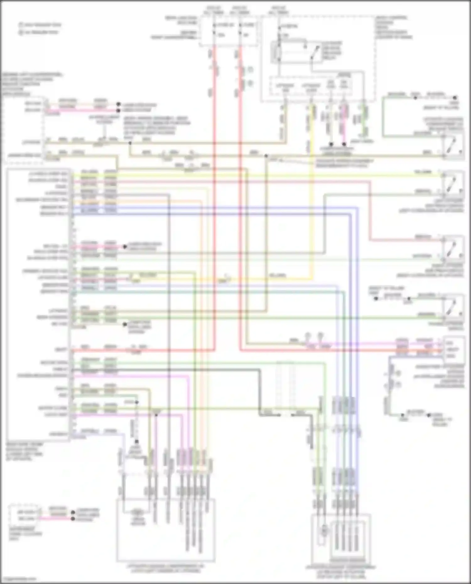 Wiring diagram sensor rtn for Ford Escape III facelift (2015-2019) (1 of 1)