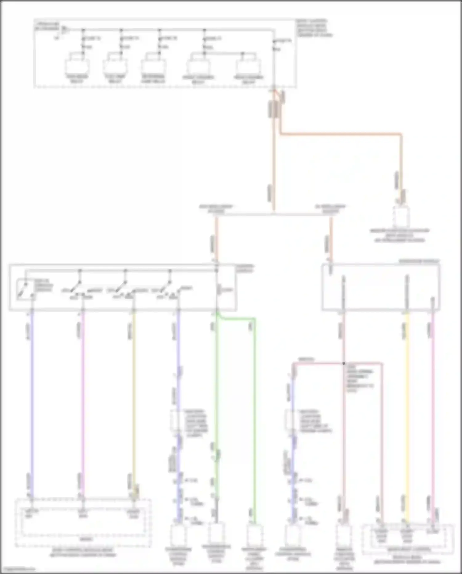 Wiring diagram start/stop switch for Ford Escape III facelift (2015-2019) (2 of 3)