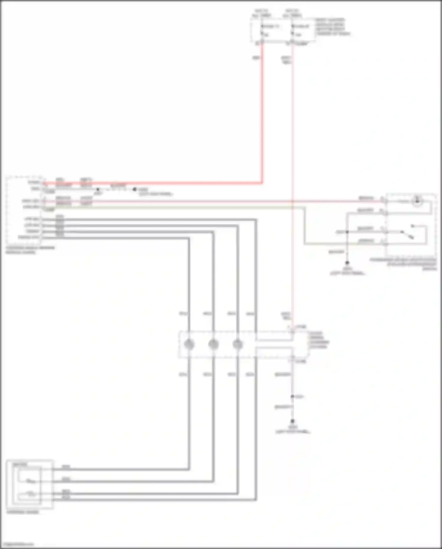 Wiring diagram steering column) for Ford Escape III facelift (2015-2019) (1 of 7)