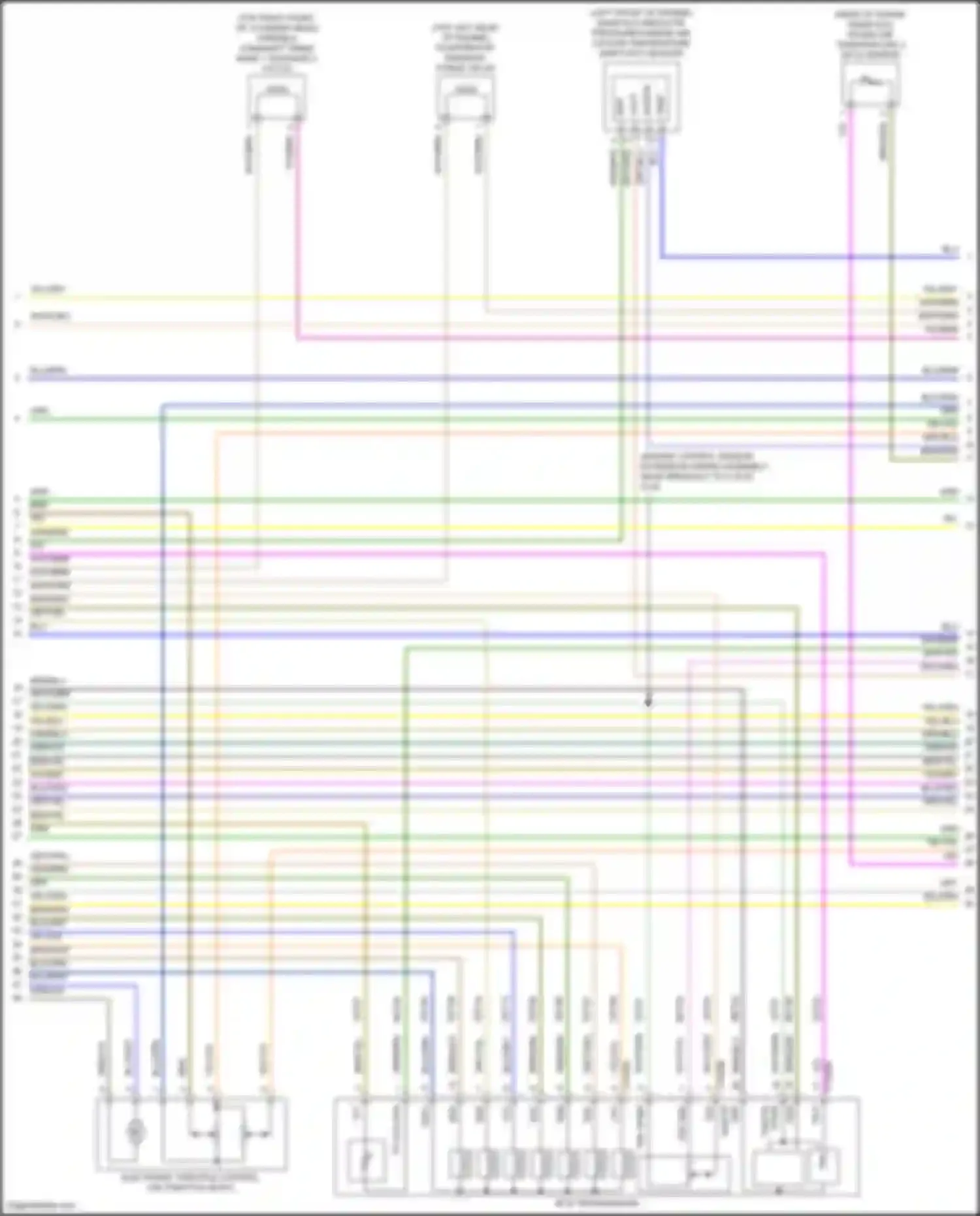 Wiring diagram tft sig rtn for Ford Escape III facelift (2015-2019) (4 of 6)