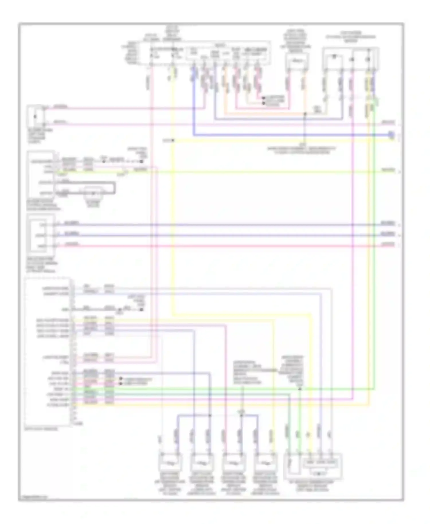 Escape Ford III (2012-2015): Automatic a/c circuit (1 of 3)