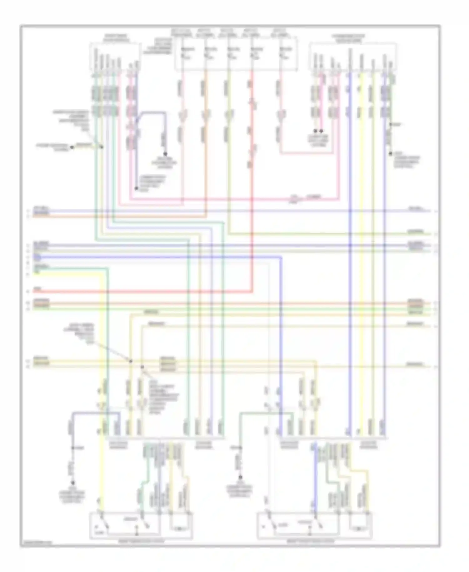 Escape Ford III (2012-2015): Forced entry circuit, without intelligent access (2 of 3)