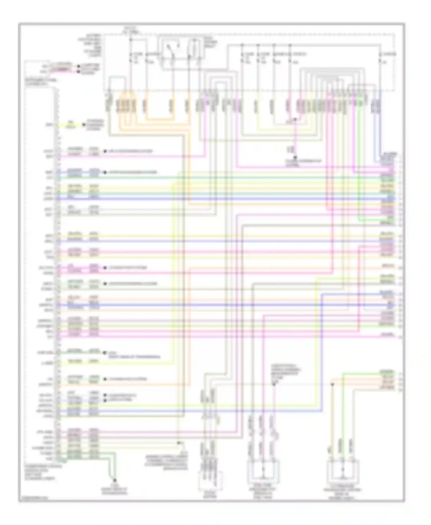 Escape Ford III (2012-2015): Wiring diagram engine performance 2.5l (1 of 5)