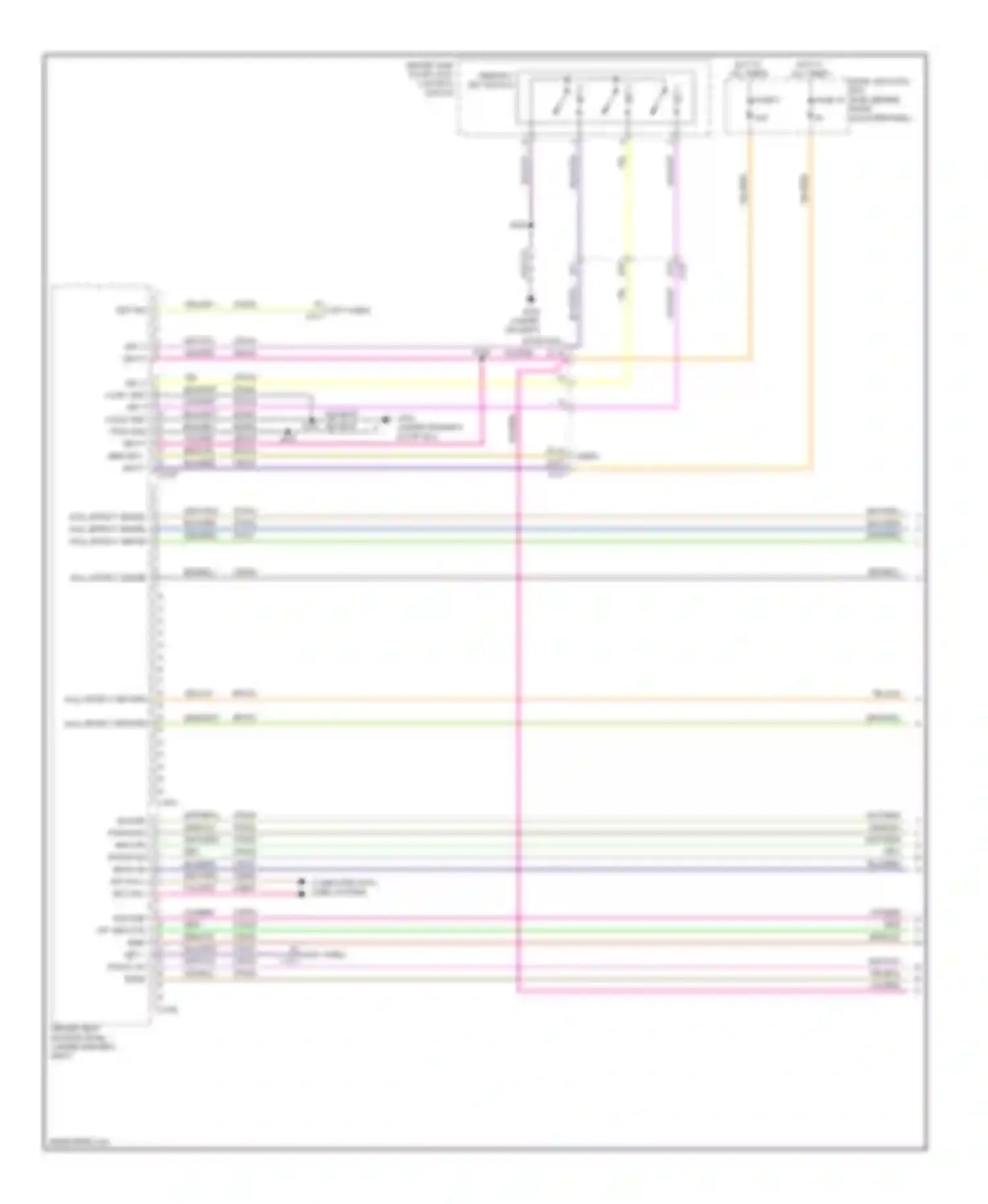 Escape Ford III (2012-2015): Driver"s memory seat circuit (1 of 2)