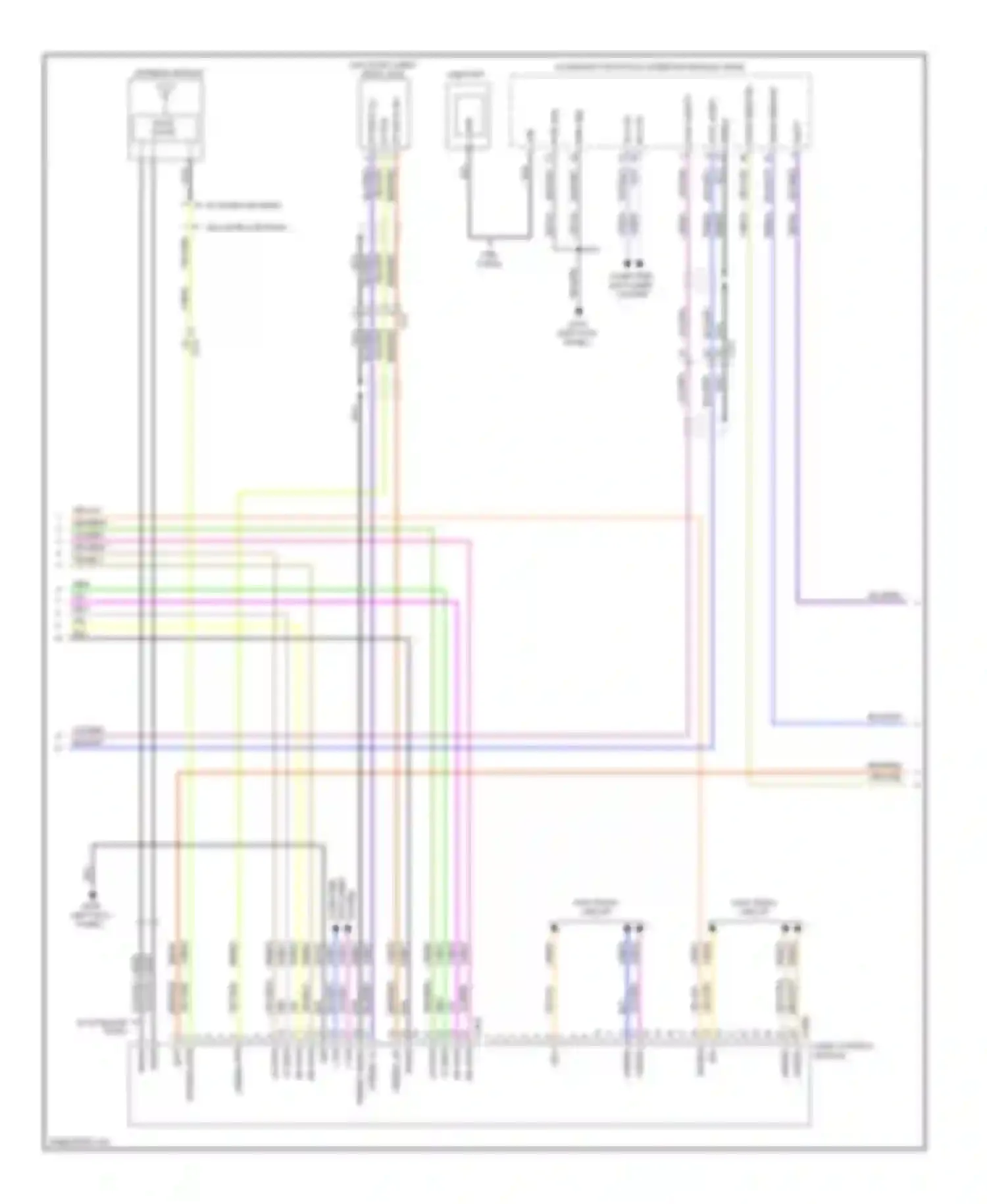 Escape Ford III (2012-2015): Navigation circuit, with sony (2 of 3)