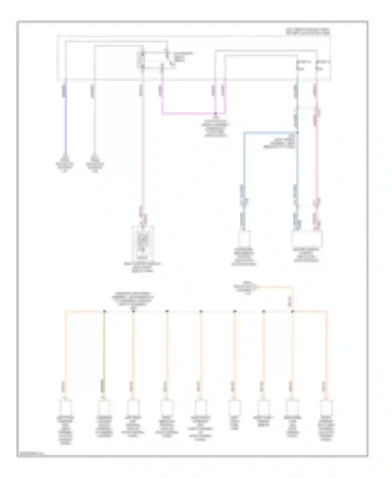 Escape Ford III (2012-2015): Power distribution circuit (6 of 6)