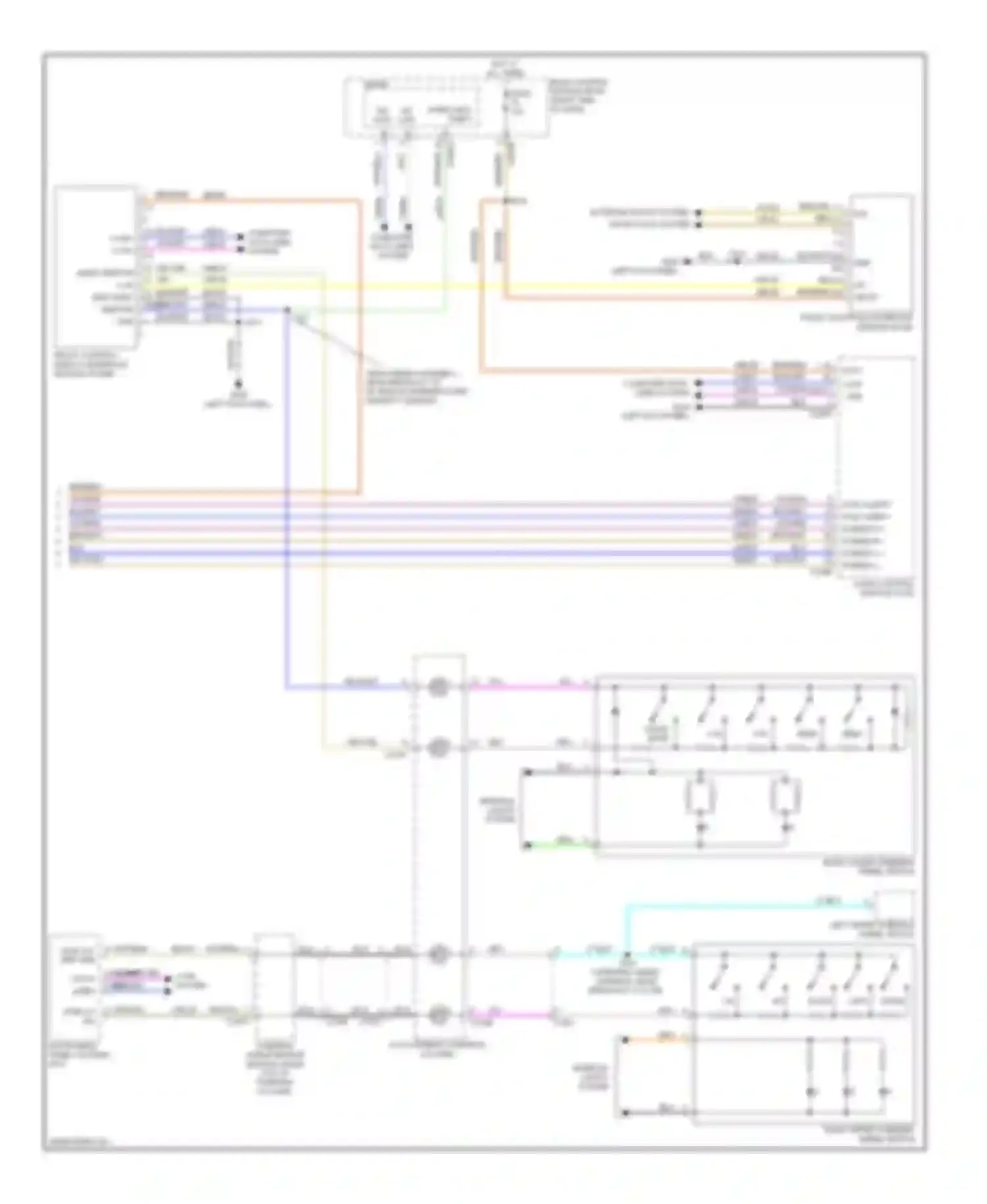 Escape Ford III (2012-2015): Sync radio circuit, with sync gen 1 (2 of 2)