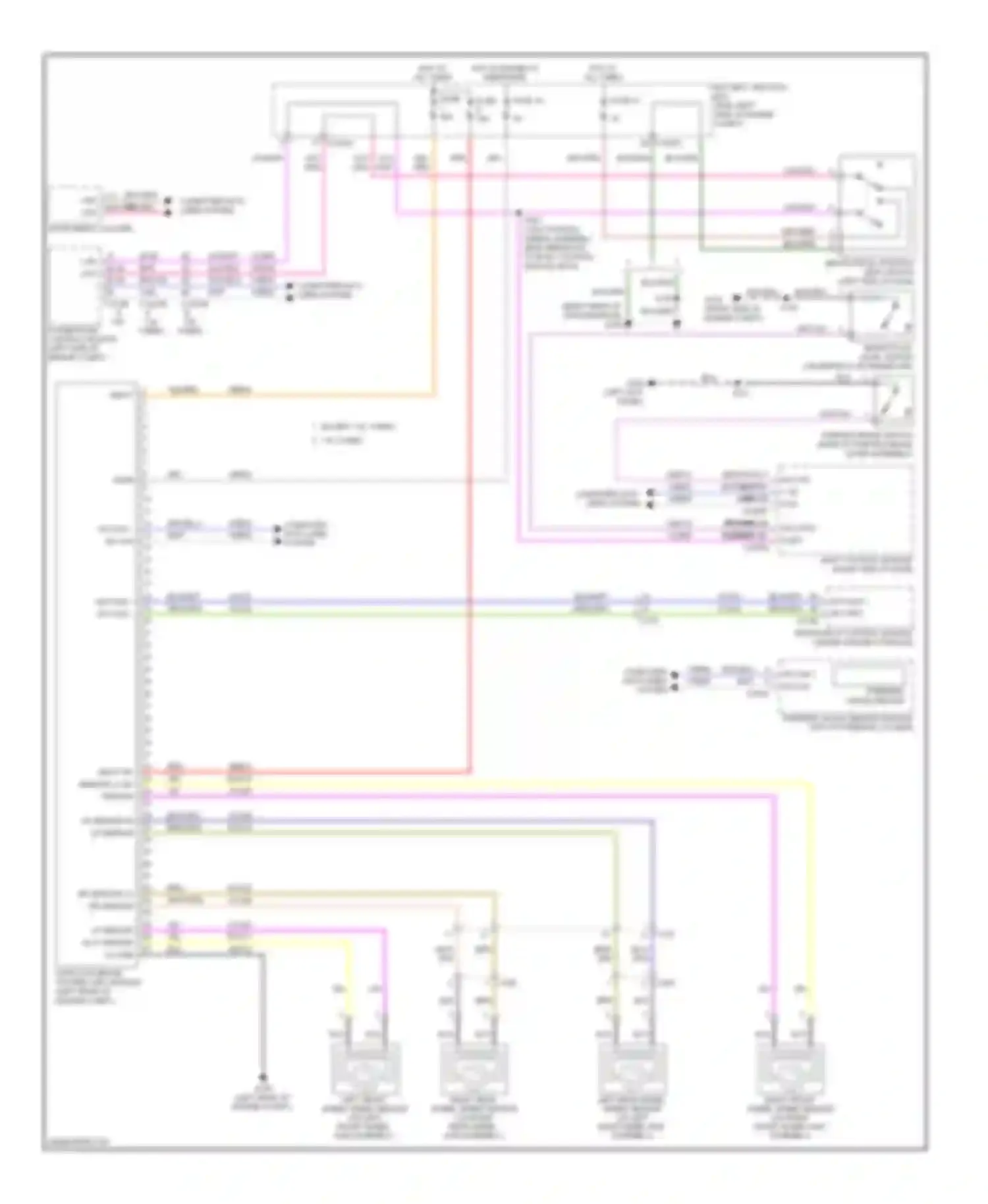 Wiring diagram 17 16 brake fluid level sw stop light sw for Ford Escape III (2012-2015) (1 of 1)