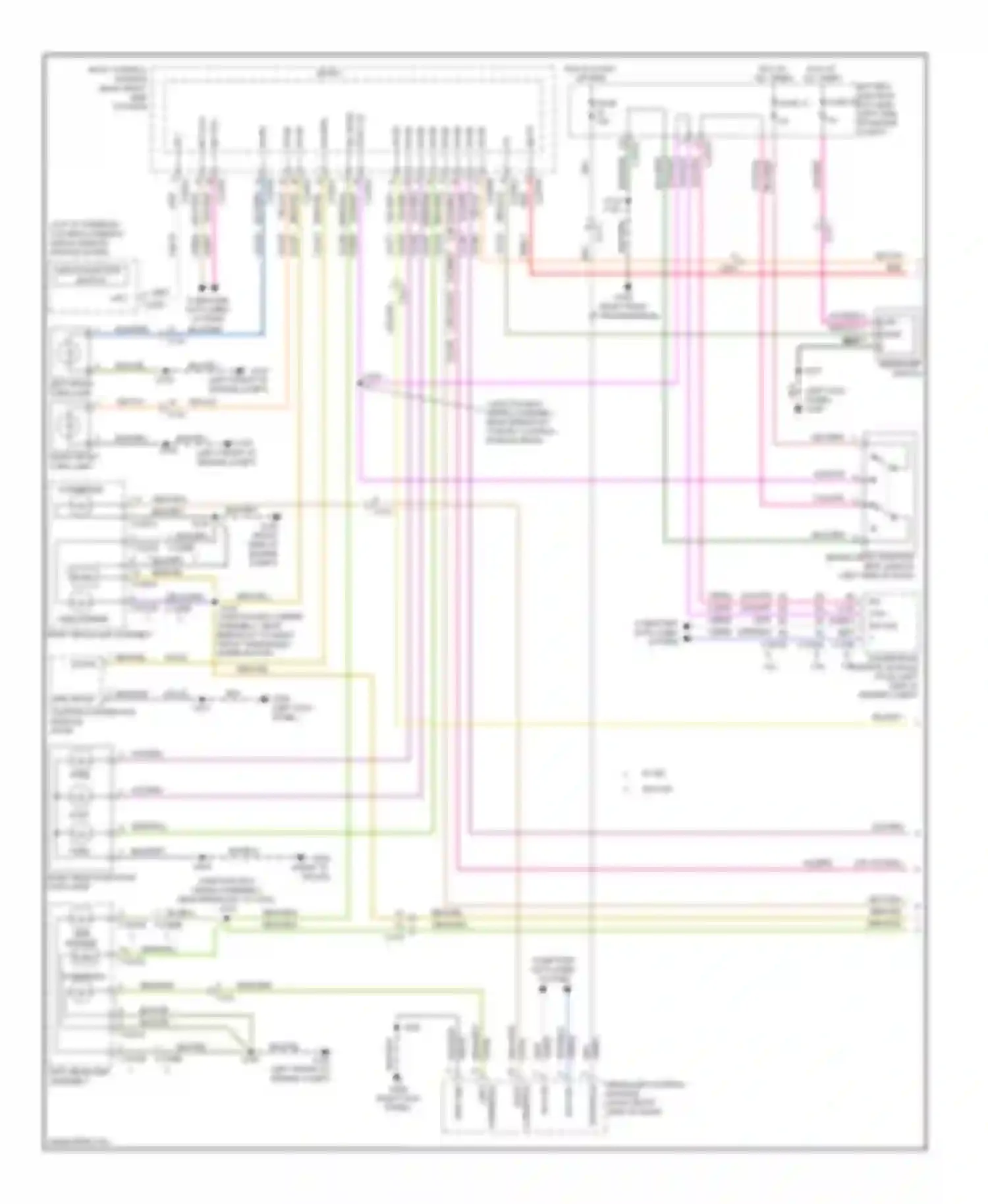 Wiring diagram blk for Ford Escape III (2012-2015) (11 of 57)