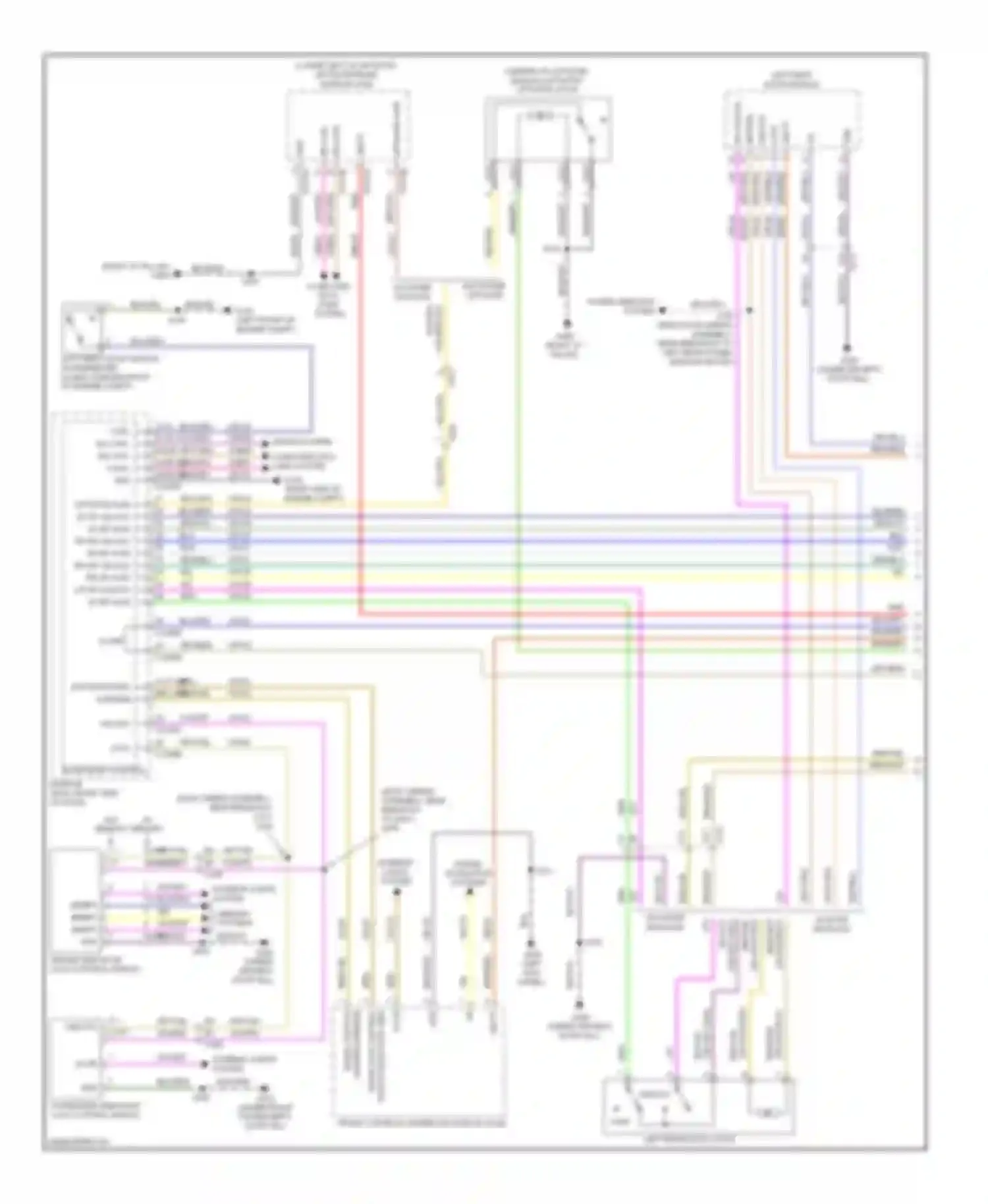 Wiring diagram computer data lines system for Ford Escape III (2012-2015) (4 of 80)