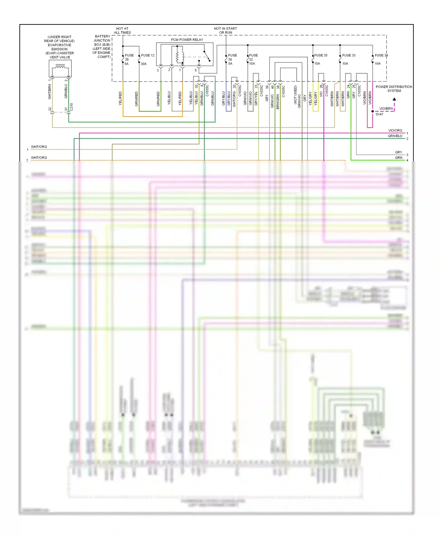 Ford Escape III (2012-2015) computer wiring diagram  (1 of 1)