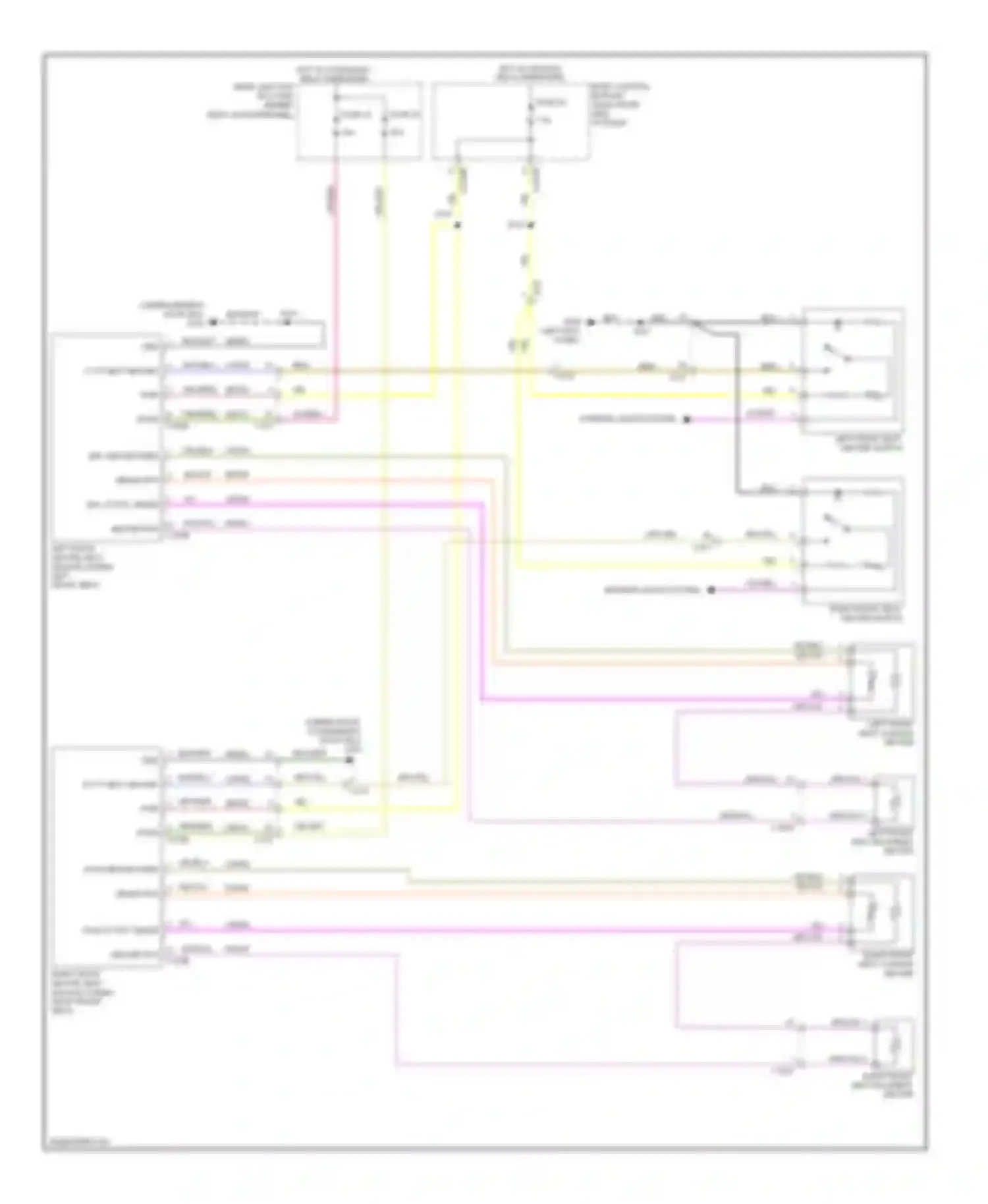 Wiring diagram drv heater feed for Ford Escape III (2012-2015) (1 of 1)