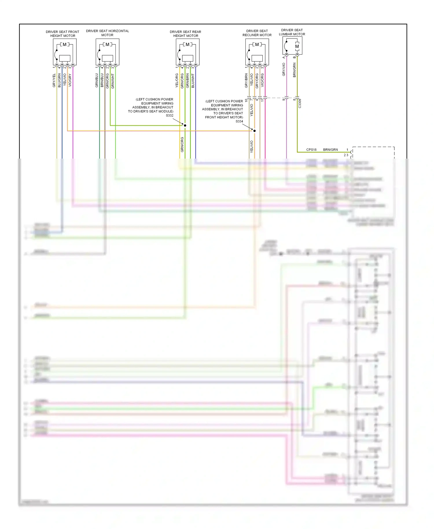 Ford Escape III (2012-2015) front wiring diagram  (1 of 1)
