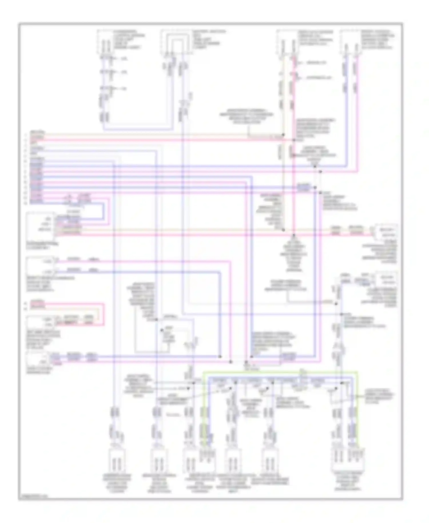 Wiring diagram ms can - ms can + for Ford Escape III (2012-2015) (2 of 3)