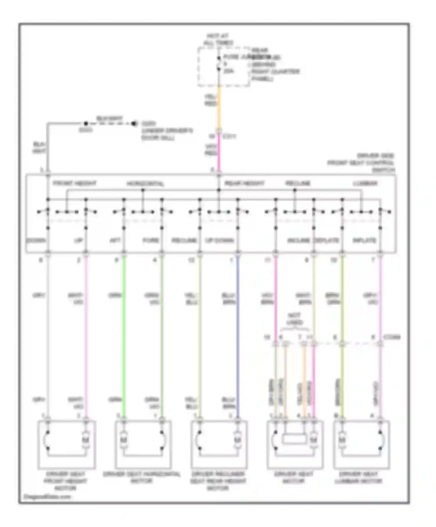 Wiring diagram red for Ford Escape III (2012-2015) (28 of 33)