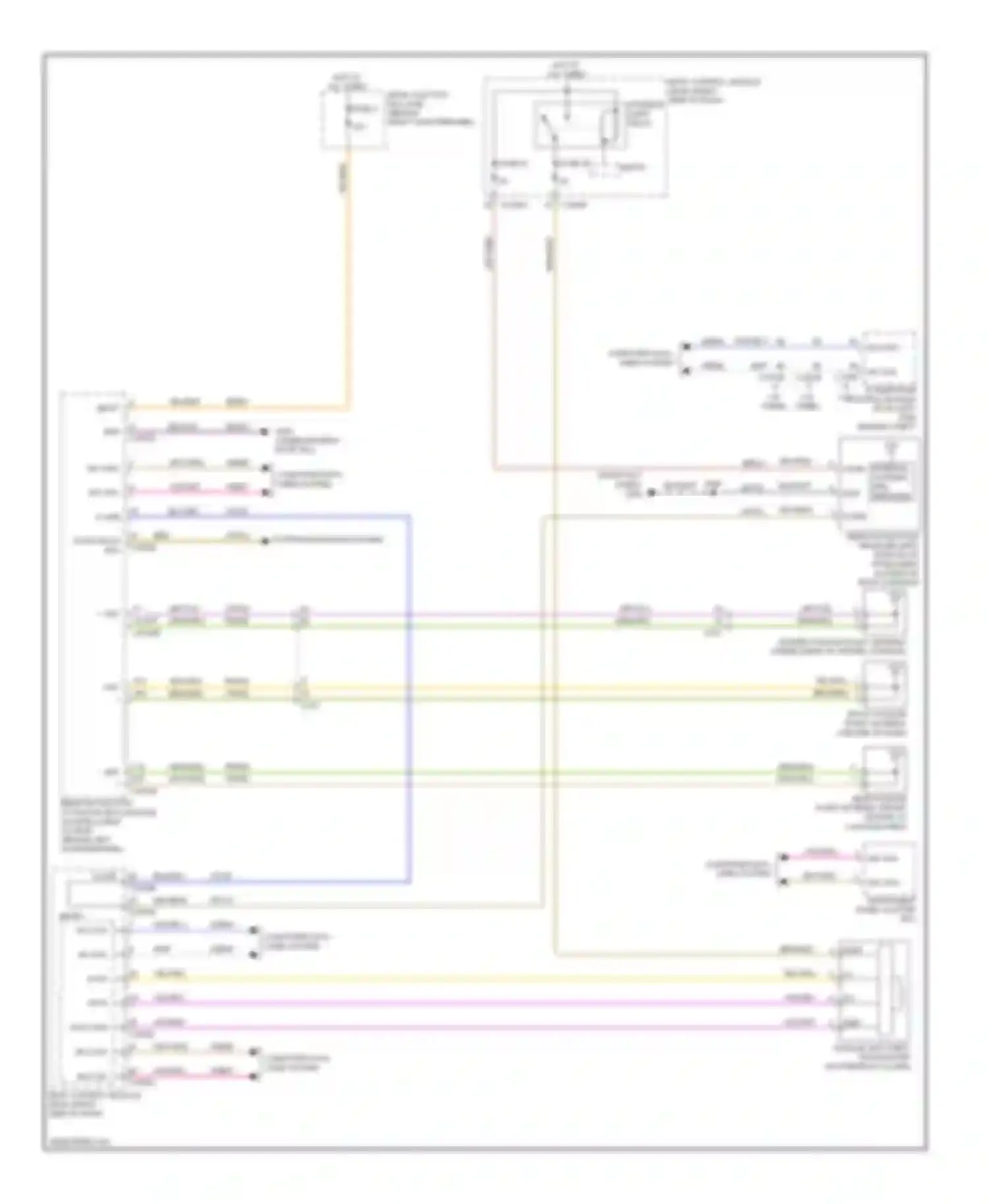 Wiring diagram starting/charging system for Ford Escape III (2012-2015) (1 of 3)