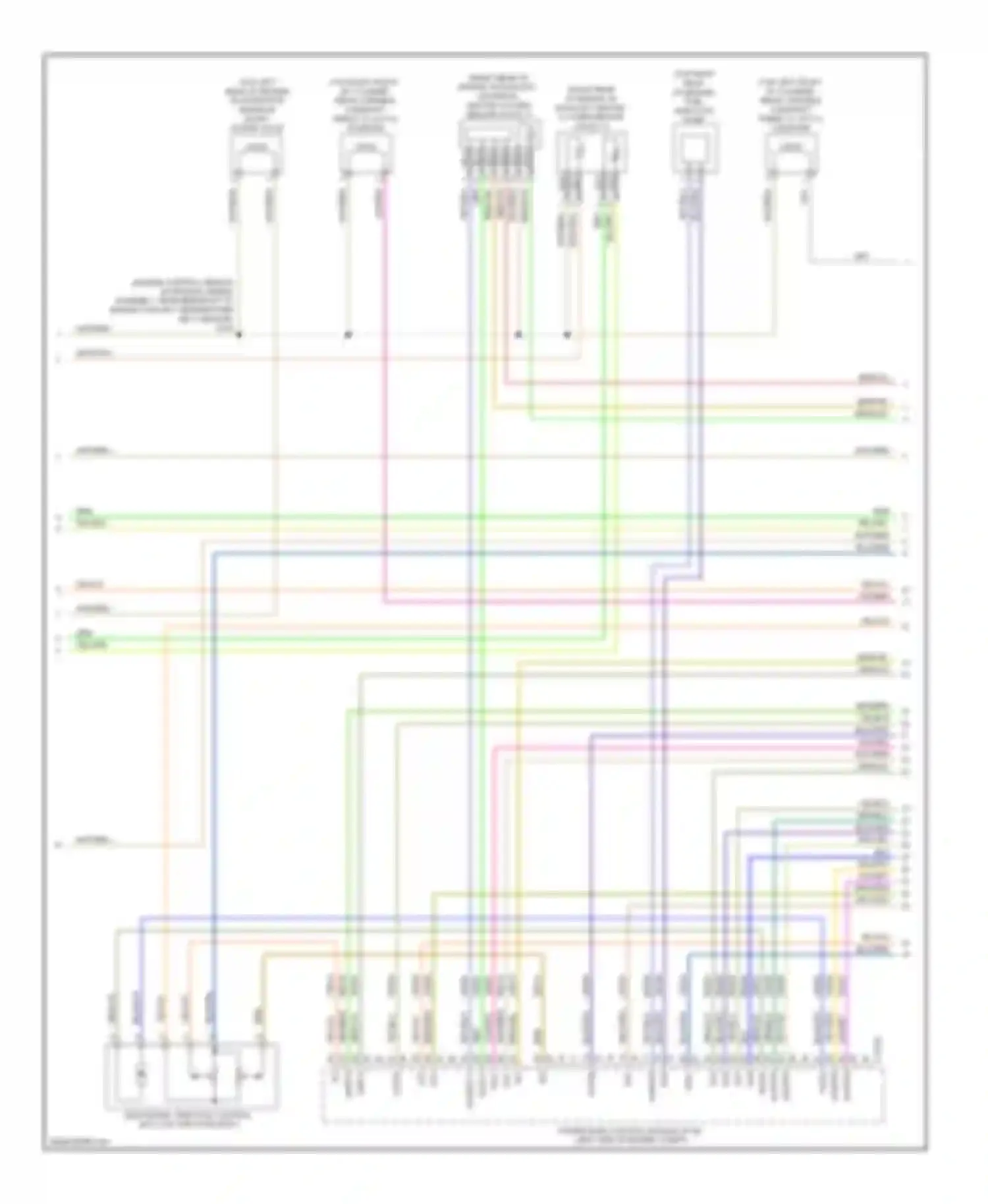 Wiring diagram tacm+ for Ford Escape III (2012-2015) (2 of 3)