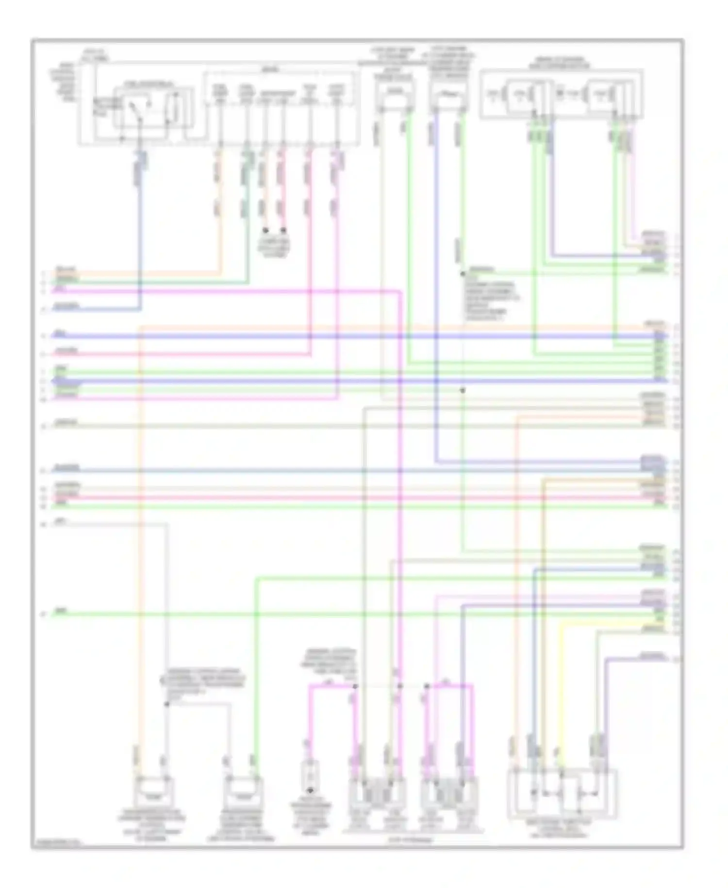 Wiring diagram yel/blu for Ford Escape III (2012-2015) (19 of 29)