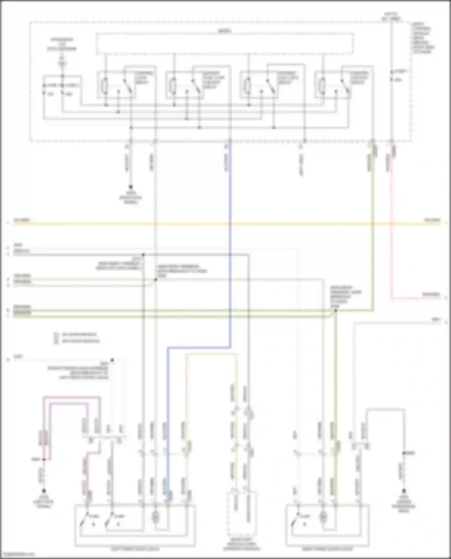 Escape Ford IV (2019-2024): Forced entry circuit (2 of 5)