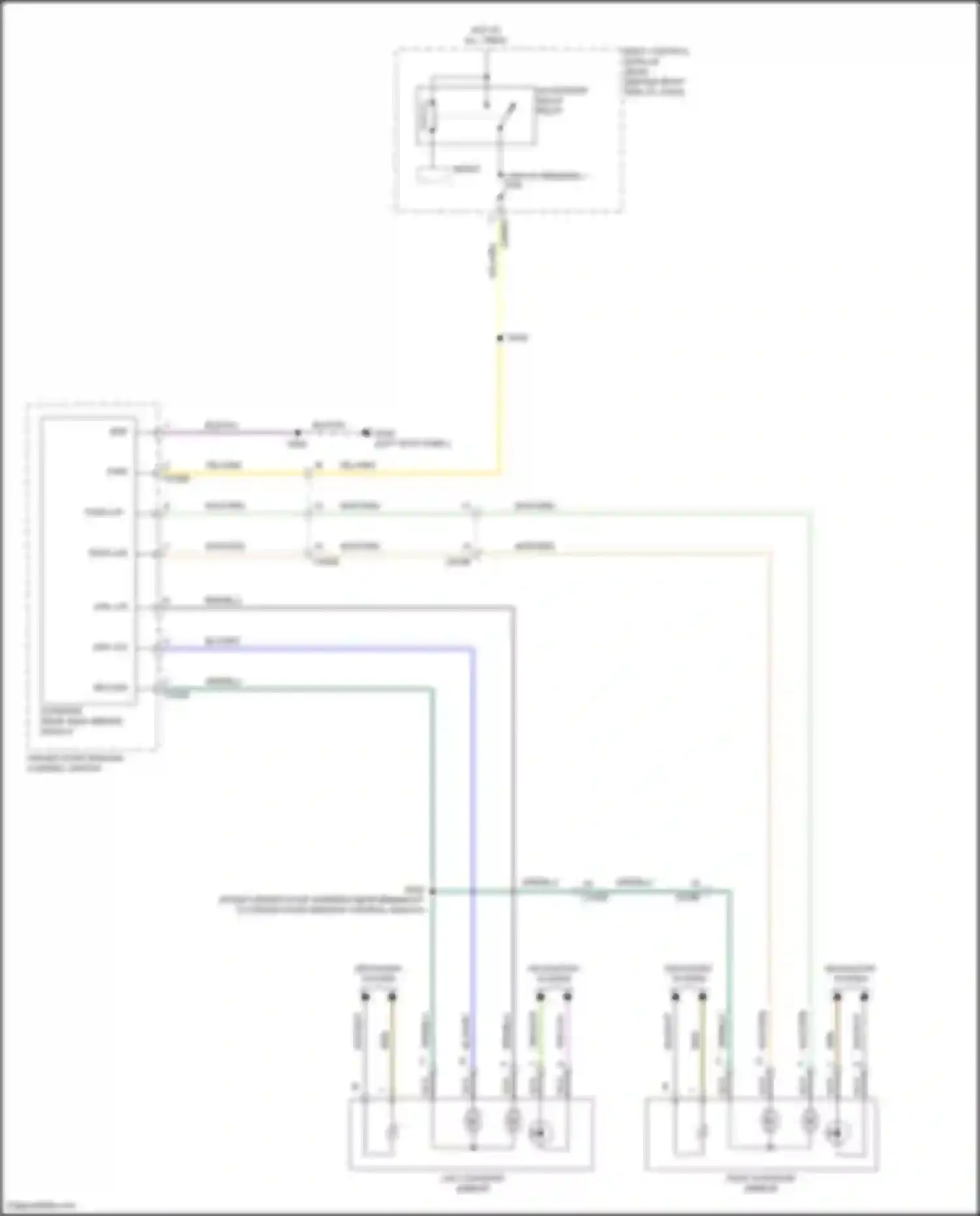 Wiring diagram accessory delay relay for Ford Escape IV (2019-2024) (2 of 4)