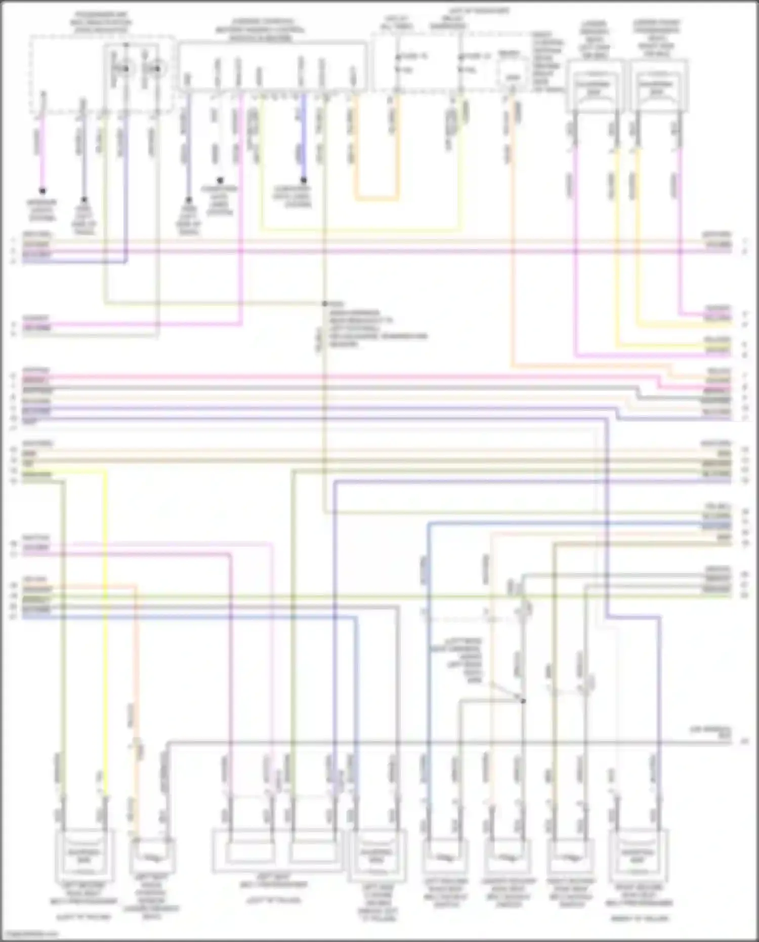 Wiring diagram blk for Ford Escape IV (2019-2024) (9 of 54)