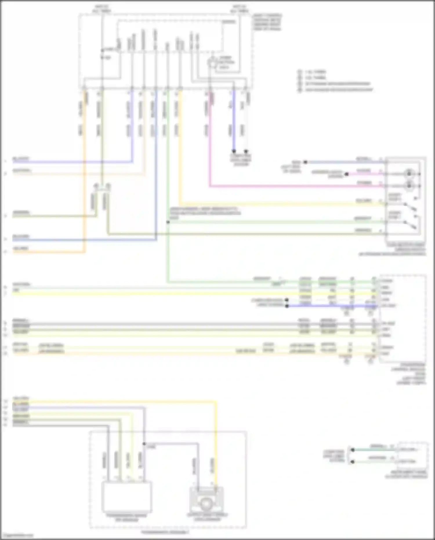 Wiring diagram blk/blu for Ford Escape IV (2019-2024) (9 of 40)