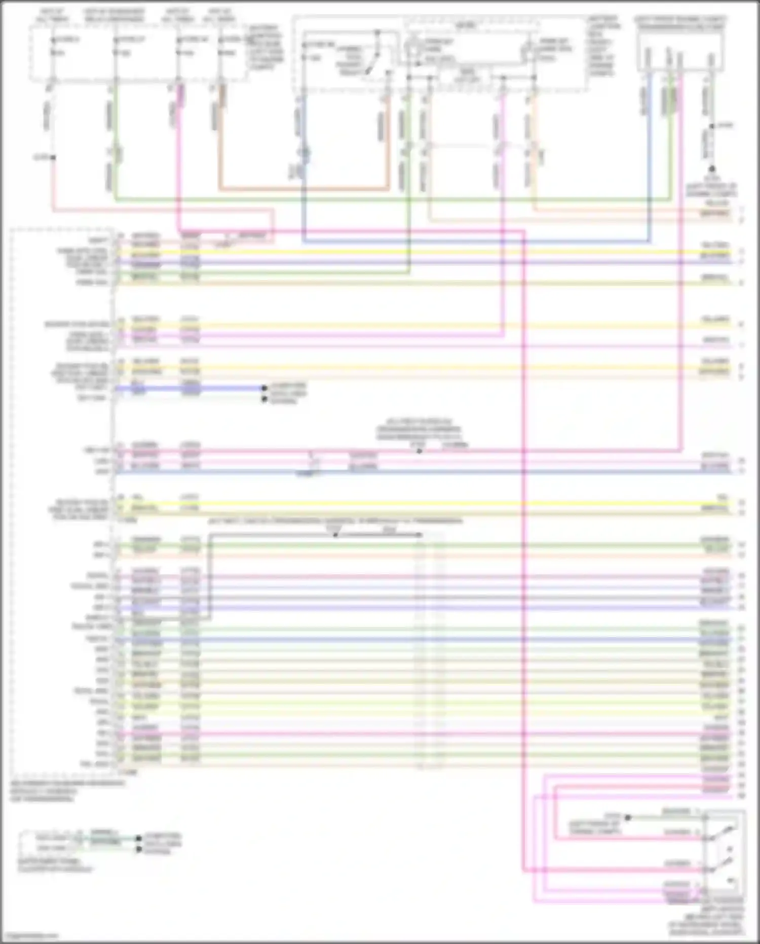 Wiring diagram blk/grn for Ford Escape IV (2019-2024) (51 of 56)