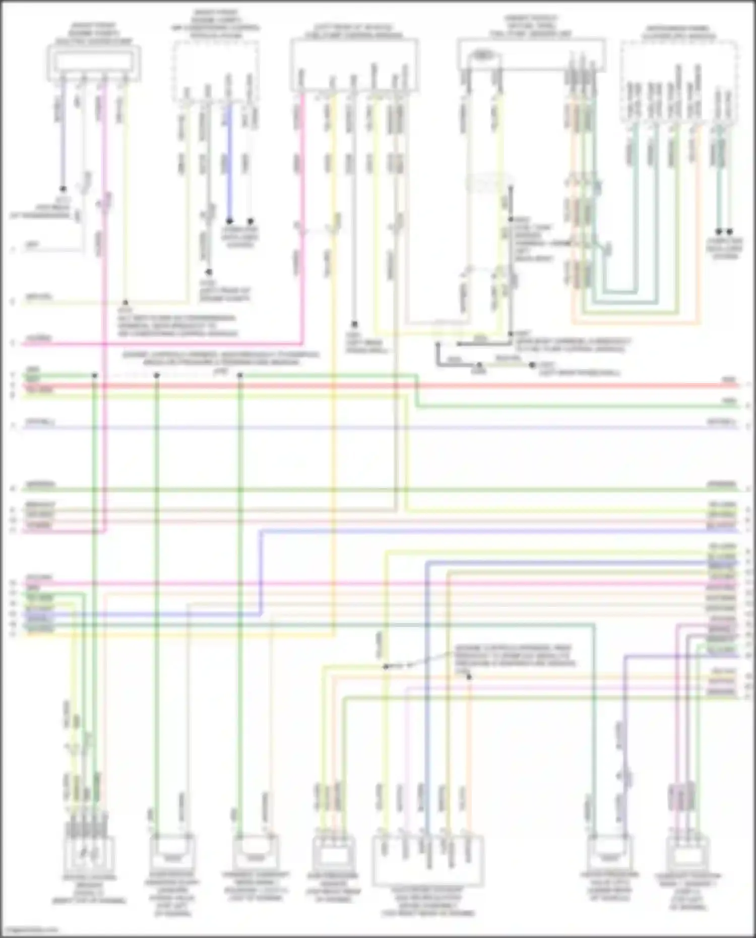 Wiring diagram blu for Ford Escape IV (2019-2024) (77 of 109)