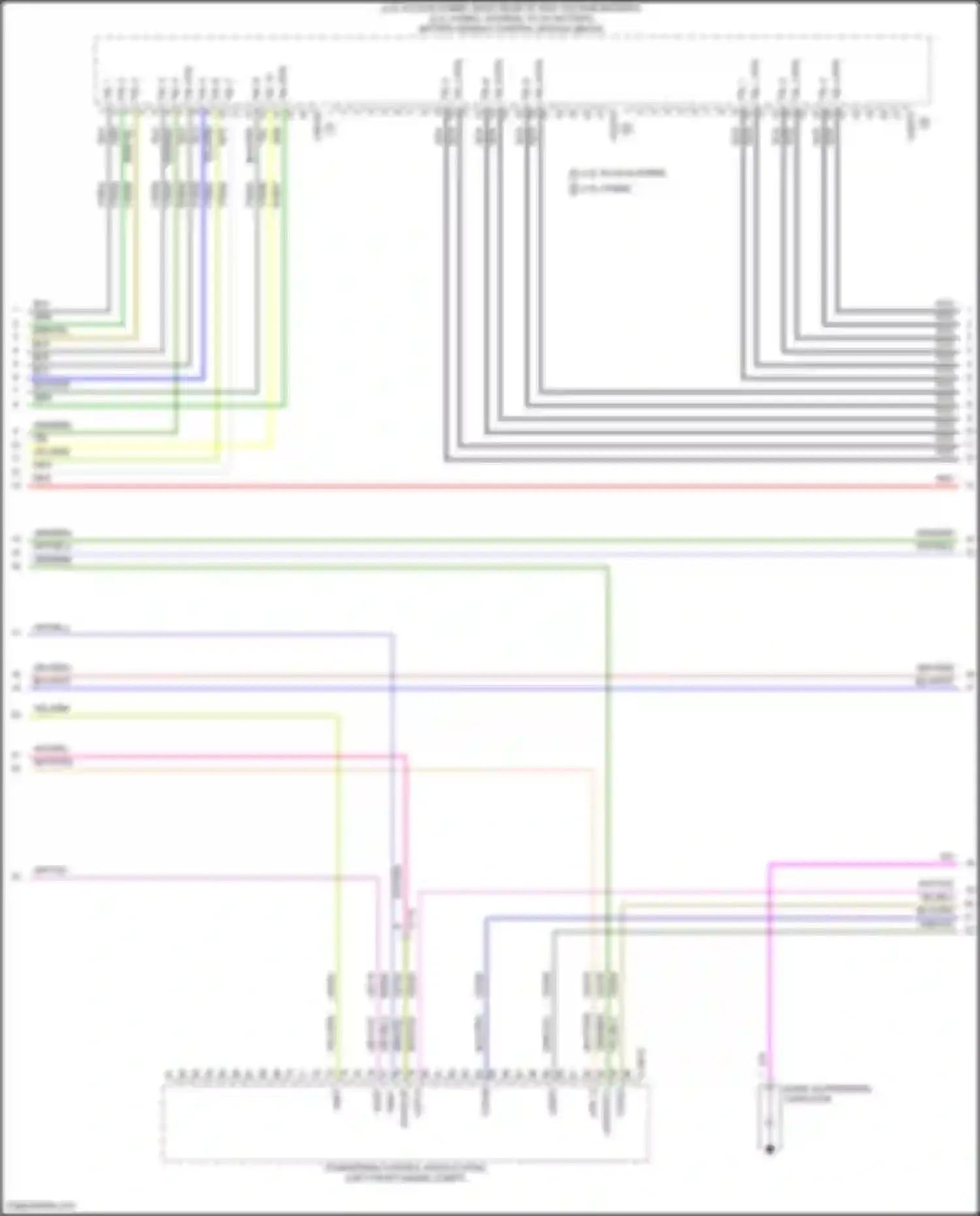 Wiring diagram blu for Ford Escape IV (2019-2024) (100 of 109)