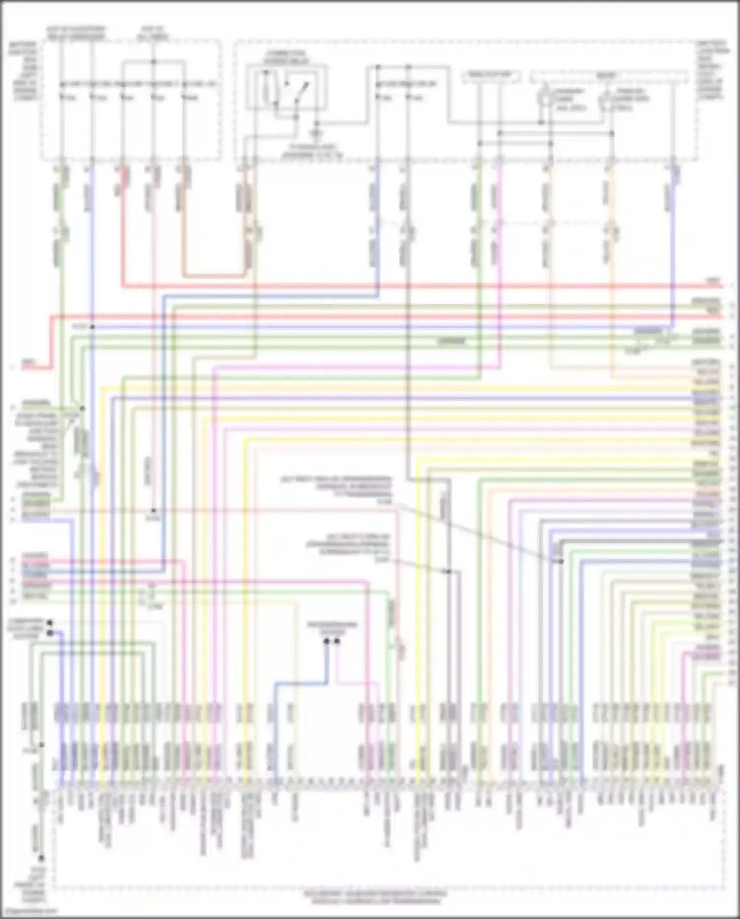 Wiring diagram blu/wht for Ford Escape IV (2019-2024) (60 of 85)