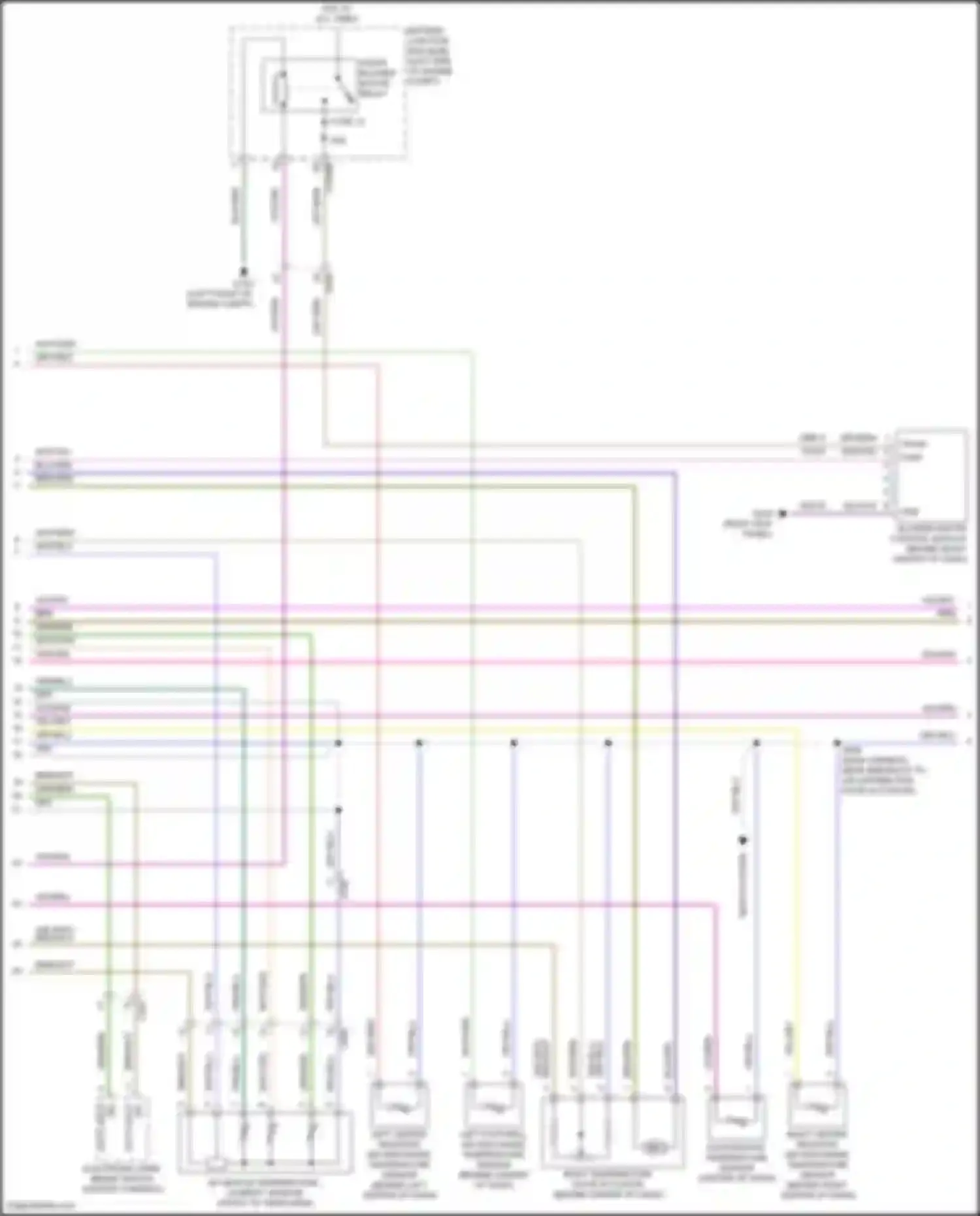 Wiring diagram brn/grn for Ford Escape IV (2019-2024) (1 of 61)