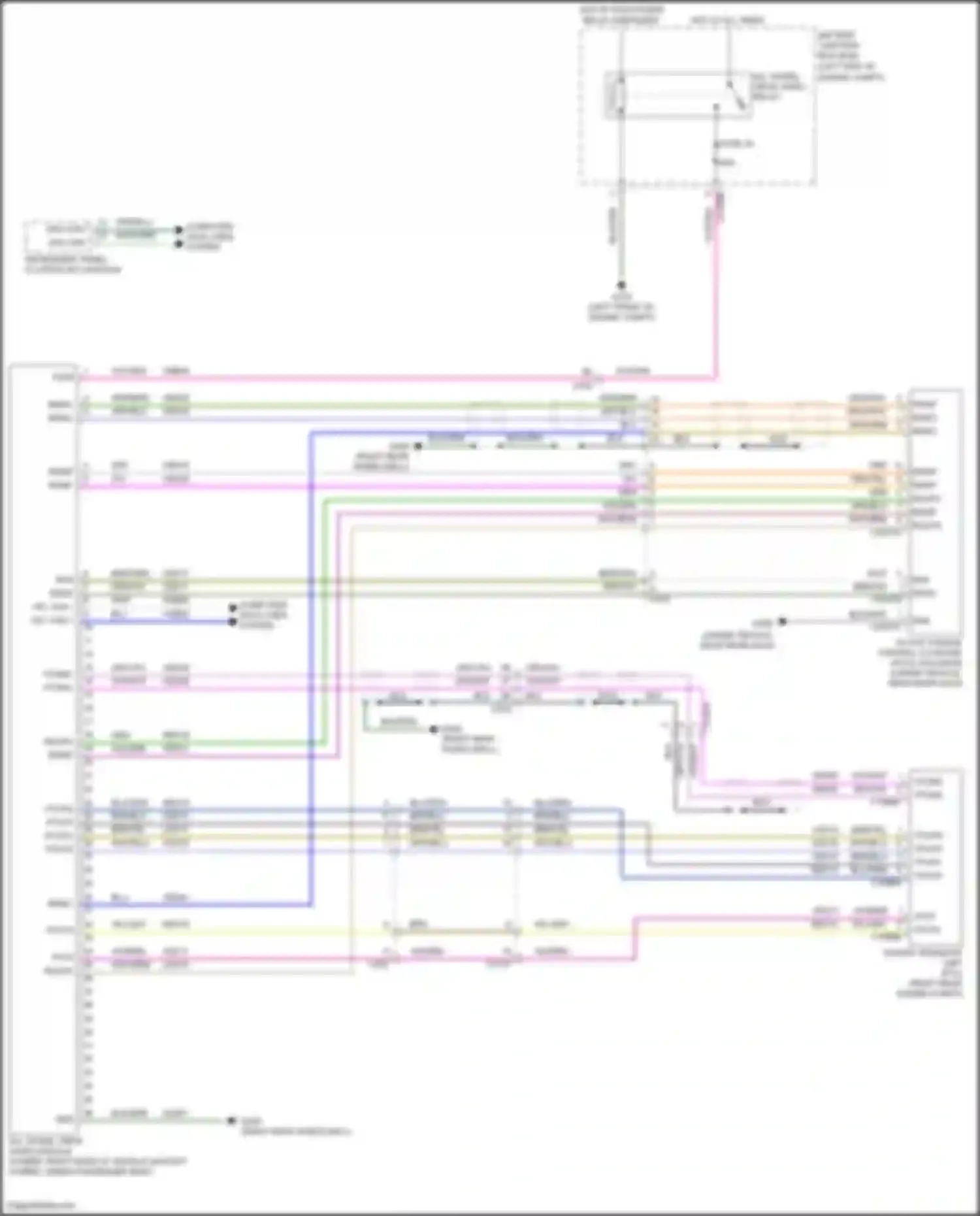 Wiring diagram computer data lines system for Ford Escape IV (2019-2024) (92 of 98)