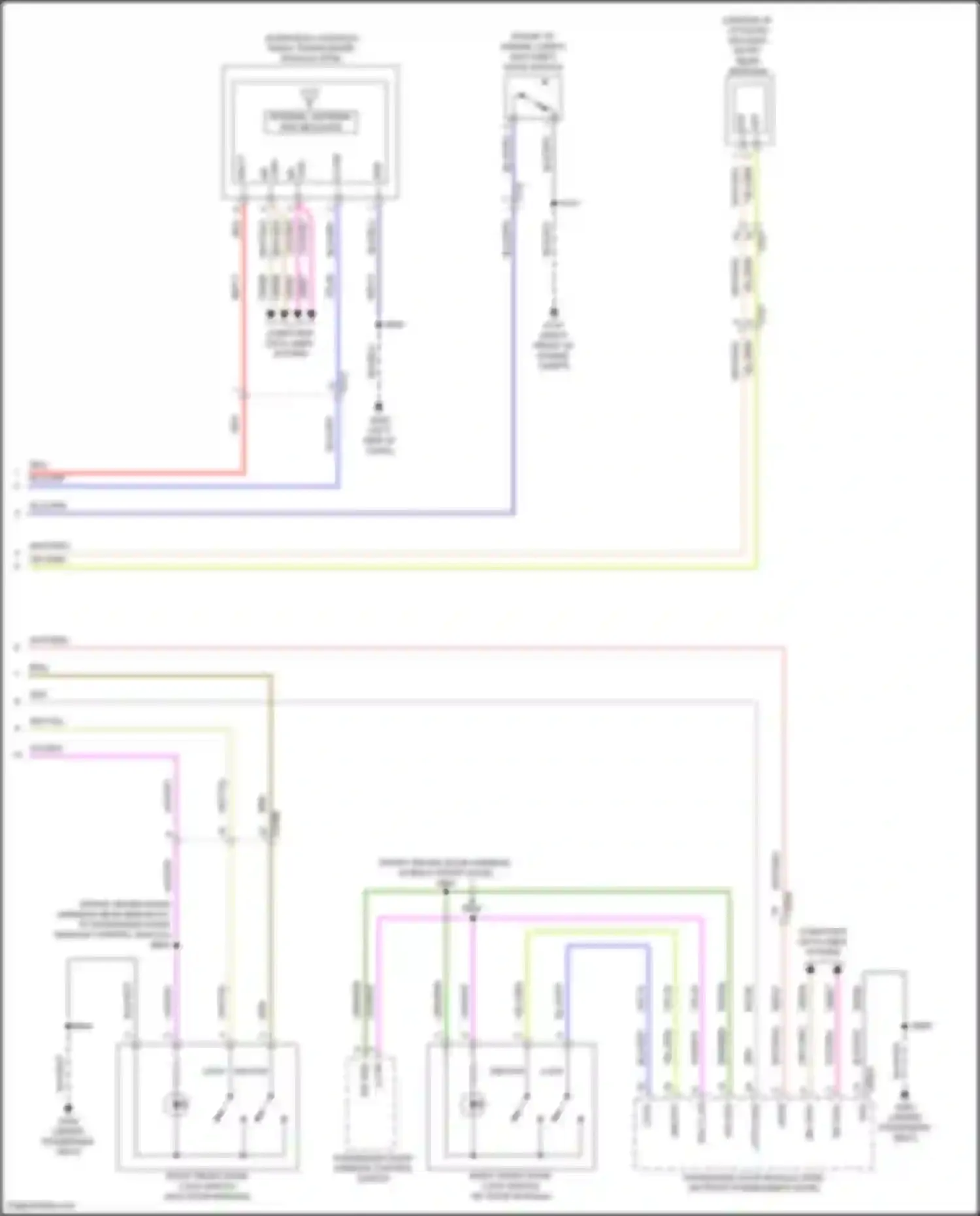 Wiring diagram computer data lines system for Ford Escape IV (2019-2024) (64 of 98)