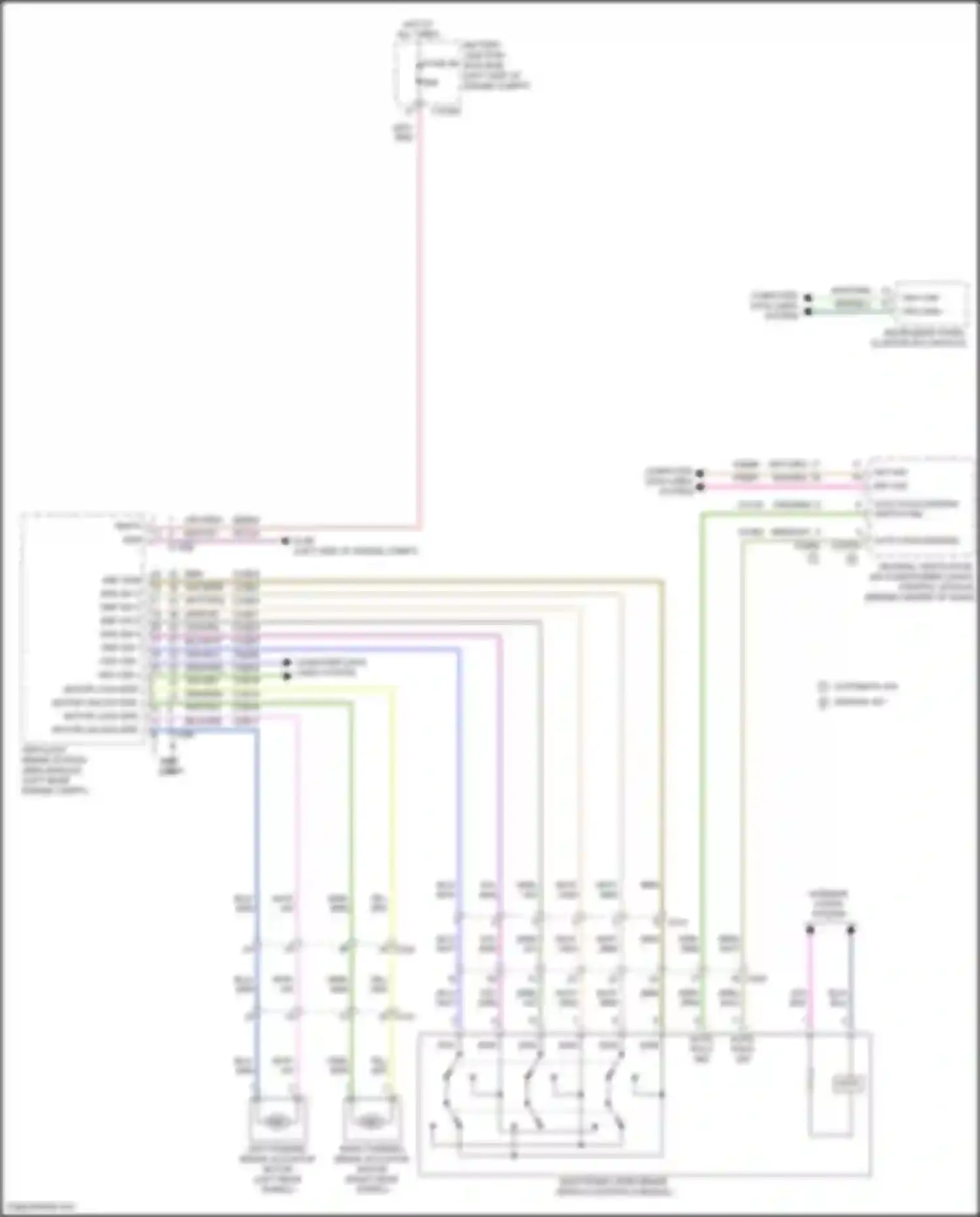 Wiring diagram ebp sw 2 for Ford Escape IV (2019-2024) (2 of 2)